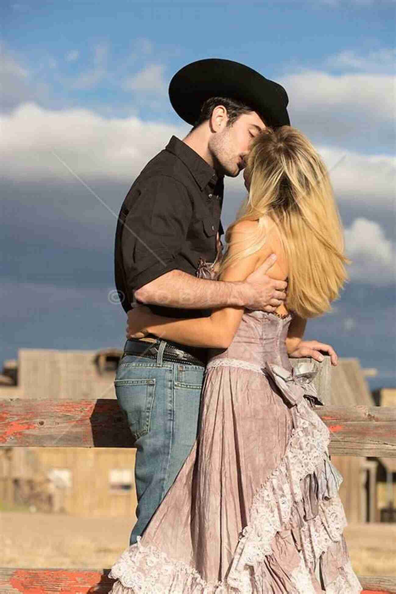 A Couple Embracing In A Historical Western Setting Maid With Love: Historical Western Romance