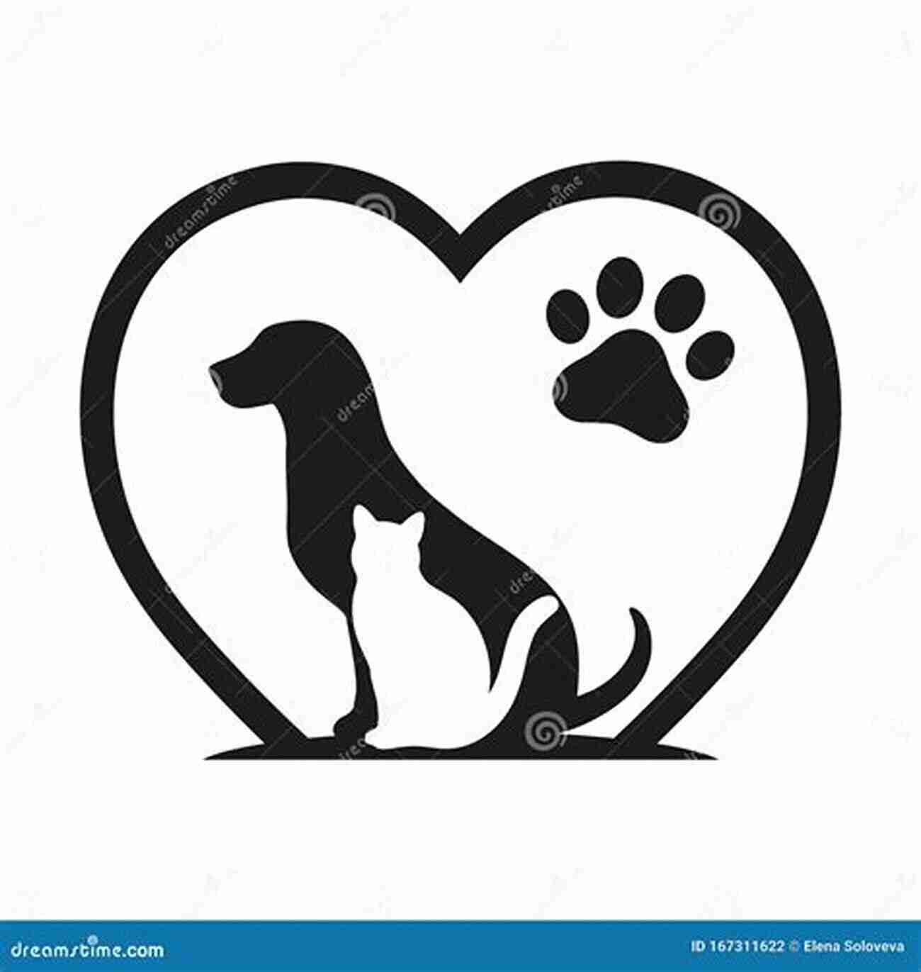 A Paw Print Shaped Heart Symbolizing Love And Companionship Living With Grace: A Story Of Love And Healing Leaving Paw Prints On The Heart