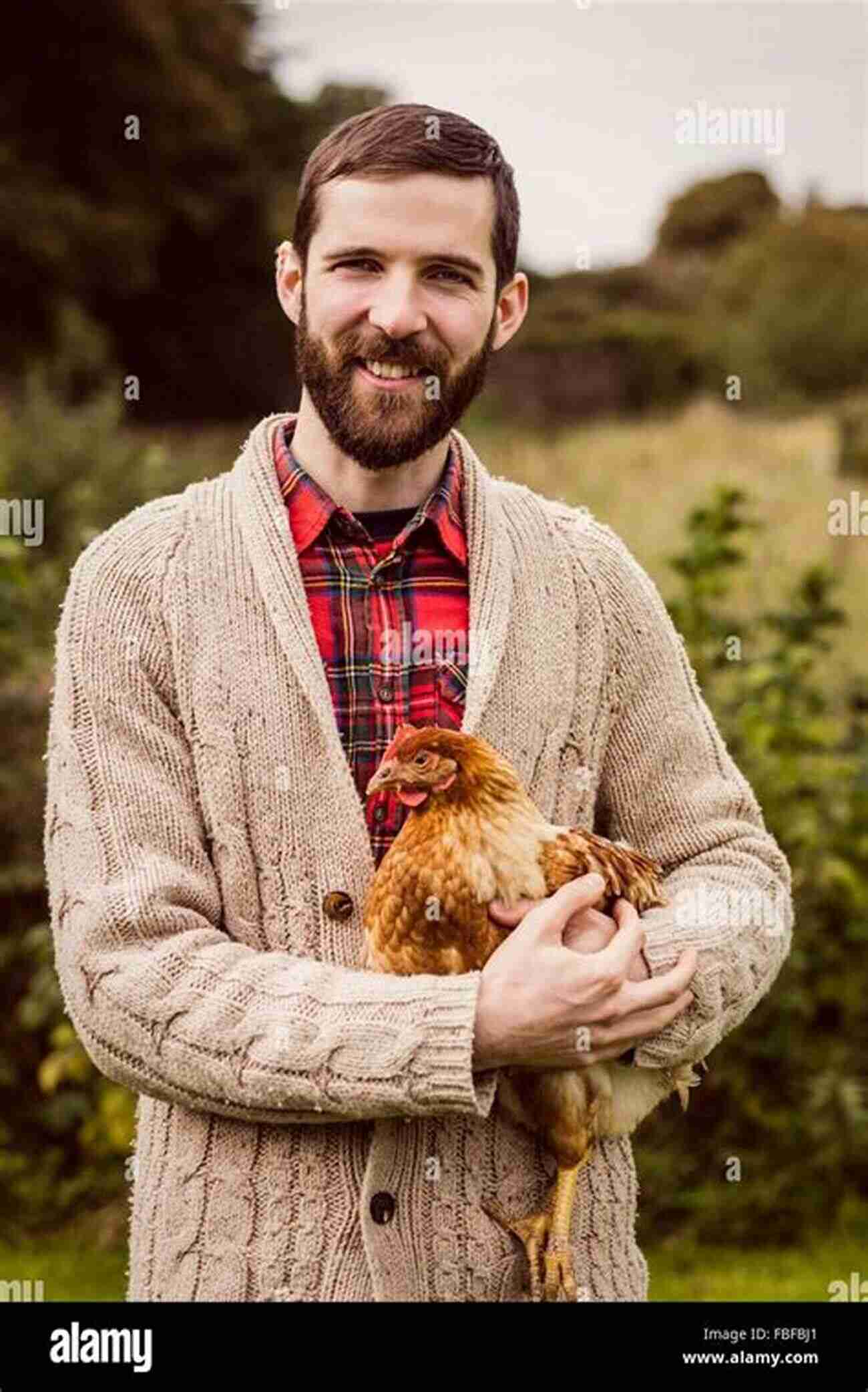 A Person Holding A Chicken Keeping Happy Healthy Chickens In Your Own Backyard: A Practical Guide To Raising Chickens At Home