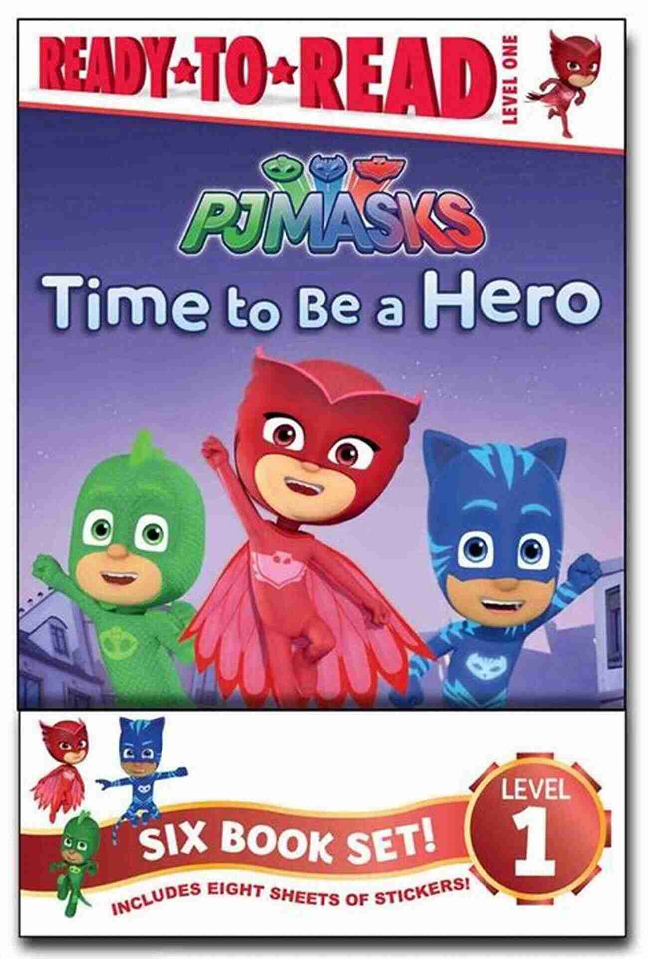 A Young Child Reading Pj Masks Ready To Read Level Book Team PJ Masks: Ready To Read Level 1