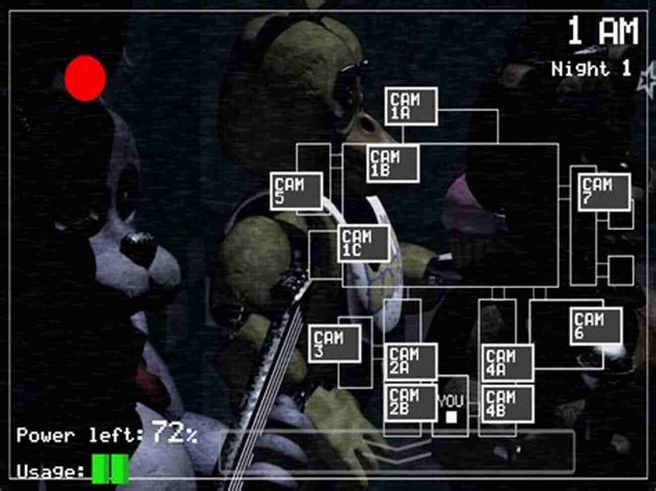 An AFK Five Nights At Freddy Game Screenshot The Cliffs: An AFK (Five Nights At Freddy S: Fazbear Frights #7)