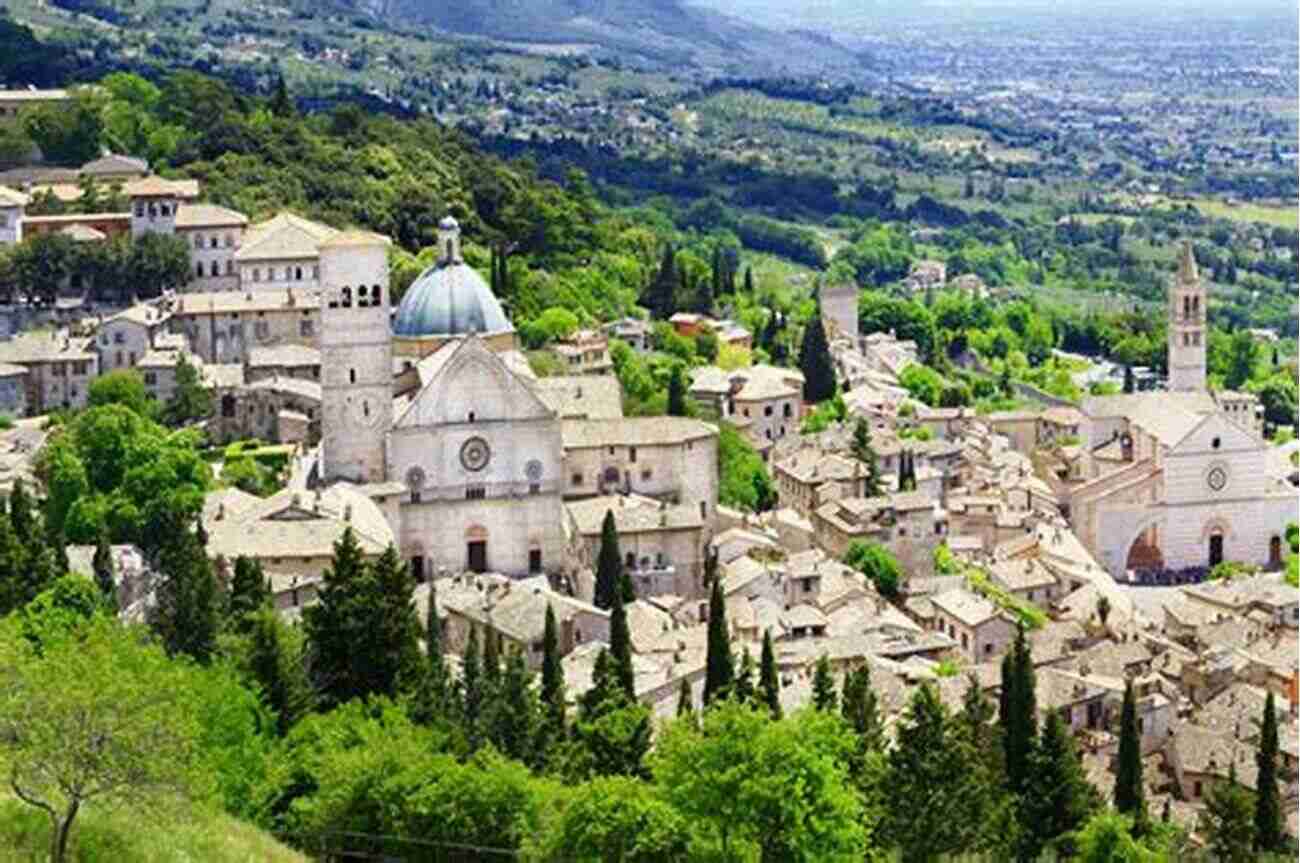 An Ancient Castle Amidst The Picturesque Umbrian Landscape A Winding Path To Umbria: The Silent Bridge Of Time