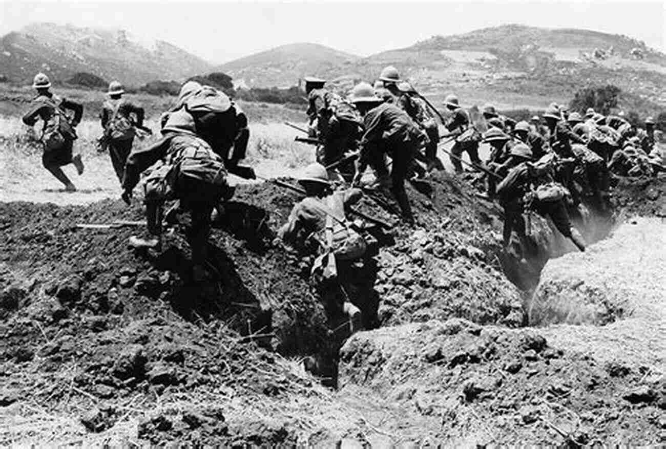 Anzac Soldiers Valiantly Fighting On The Battleground Of Gallipoli Anzac The Landing: Gallipoli (Battleground Gallipoli)