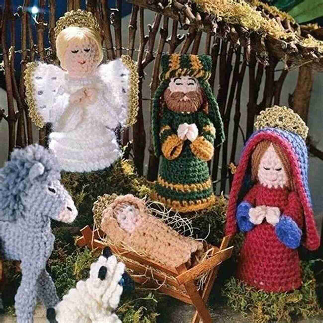 Away In Manger Crocheted Nativity Epattern Away In A Manger Crocheted Nativity EPattern