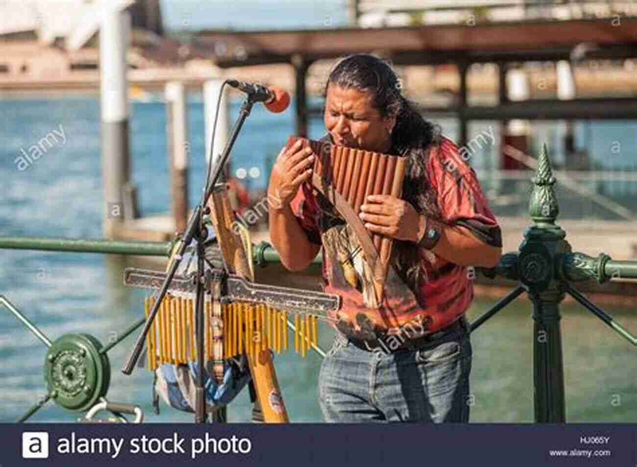 Beginner Pan Flute Player Performing O Holy Night Christmas Solos For Beginning Pan Flute