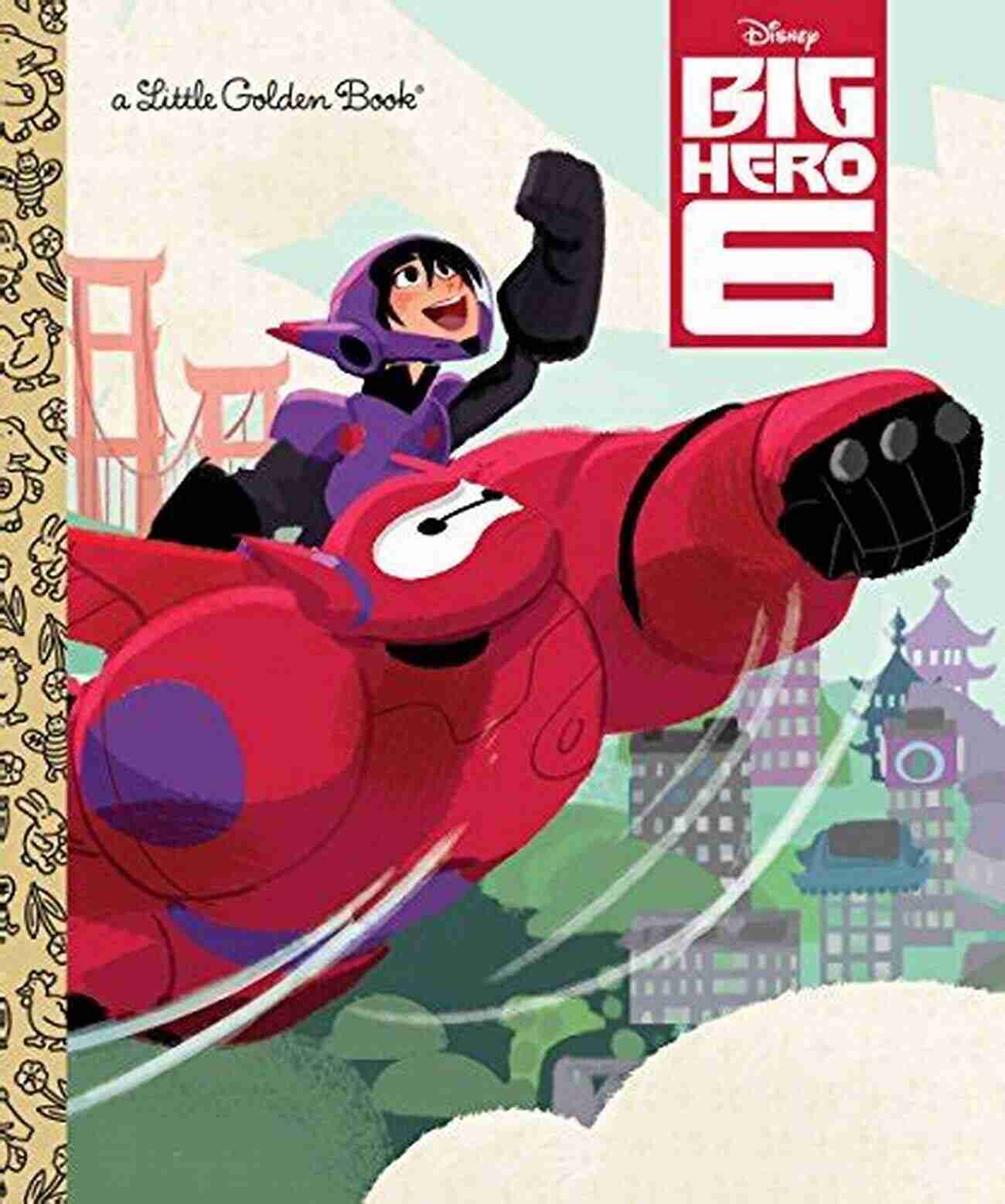 Big Hero Disney Big Hero Little Golden Book Big Hero 6 (Disney Big Hero 6) (Little Golden Book)