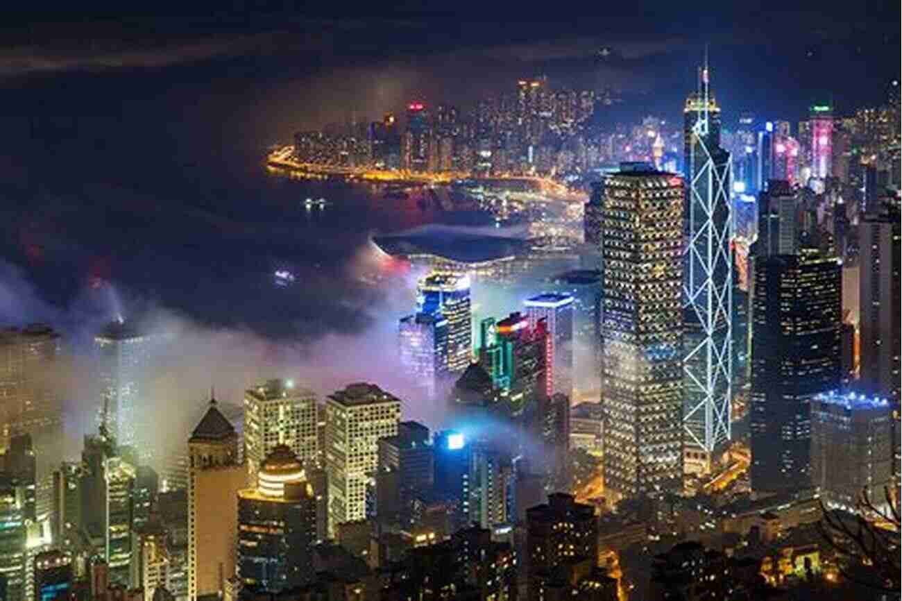 Breathtaking Skyline Of Hong Kong At Night With Shimmering Lights Hong Kong: A View Of A Remarkable City