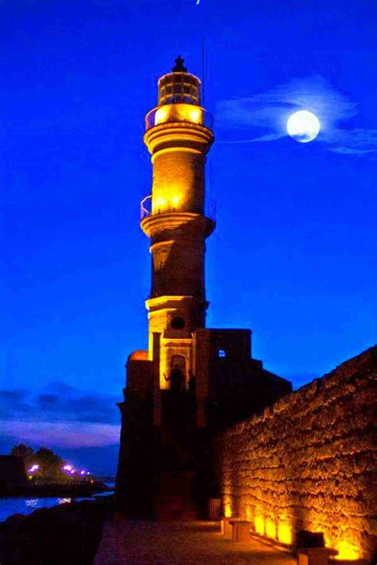 Chania Lighthouse A Beacon Of Light Amidst The Charming Venetian Harbor The Lighthouses Of Greece MAKOTO KONDO