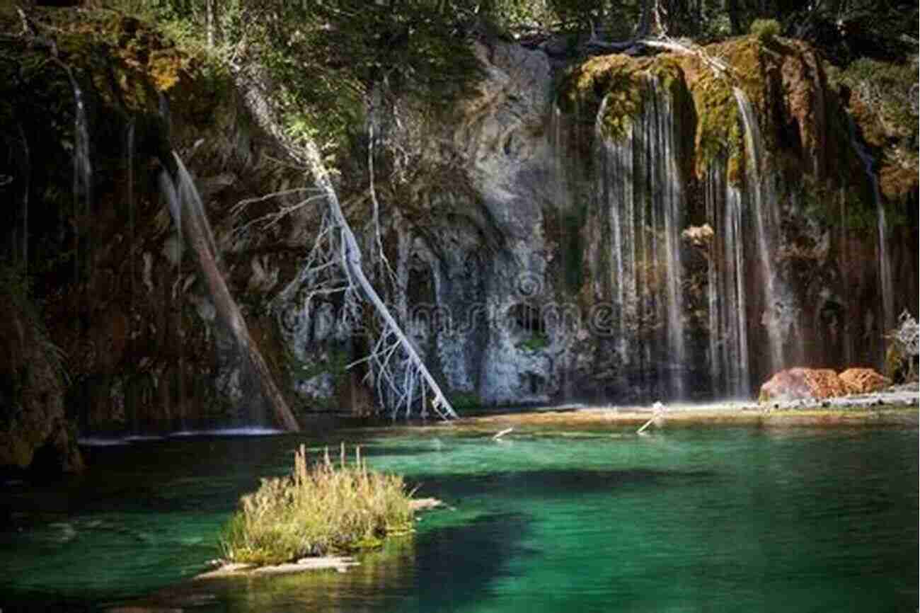 Crystal Clear Waterfall Surrounded By Lush Greenery In The Land Of Giants: A Journey Through The Dark Ages