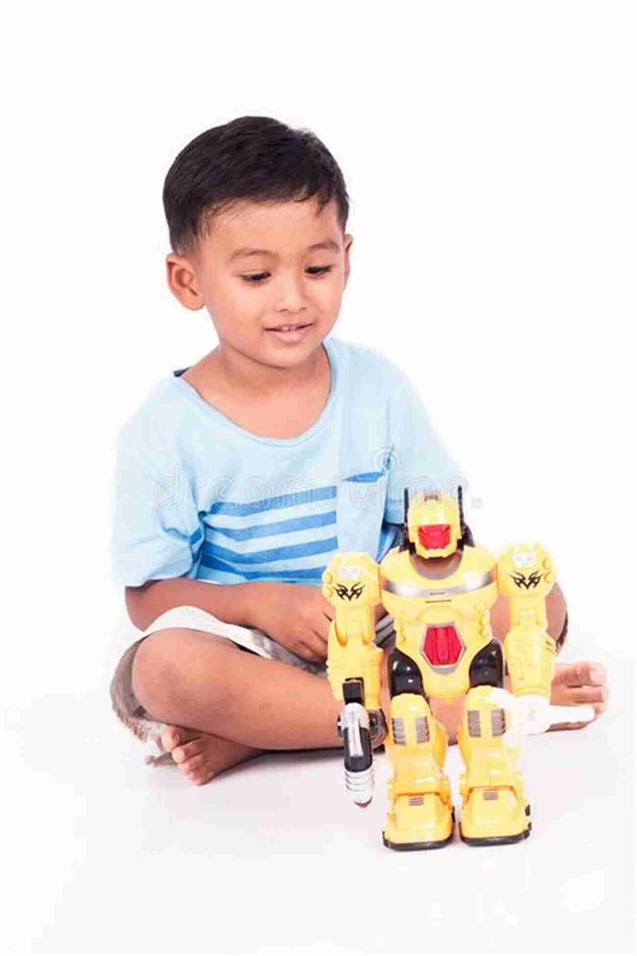 Cute Robot Playing With A Kid Aggy Finds His Heart: A Robot For Kids And Toddlers