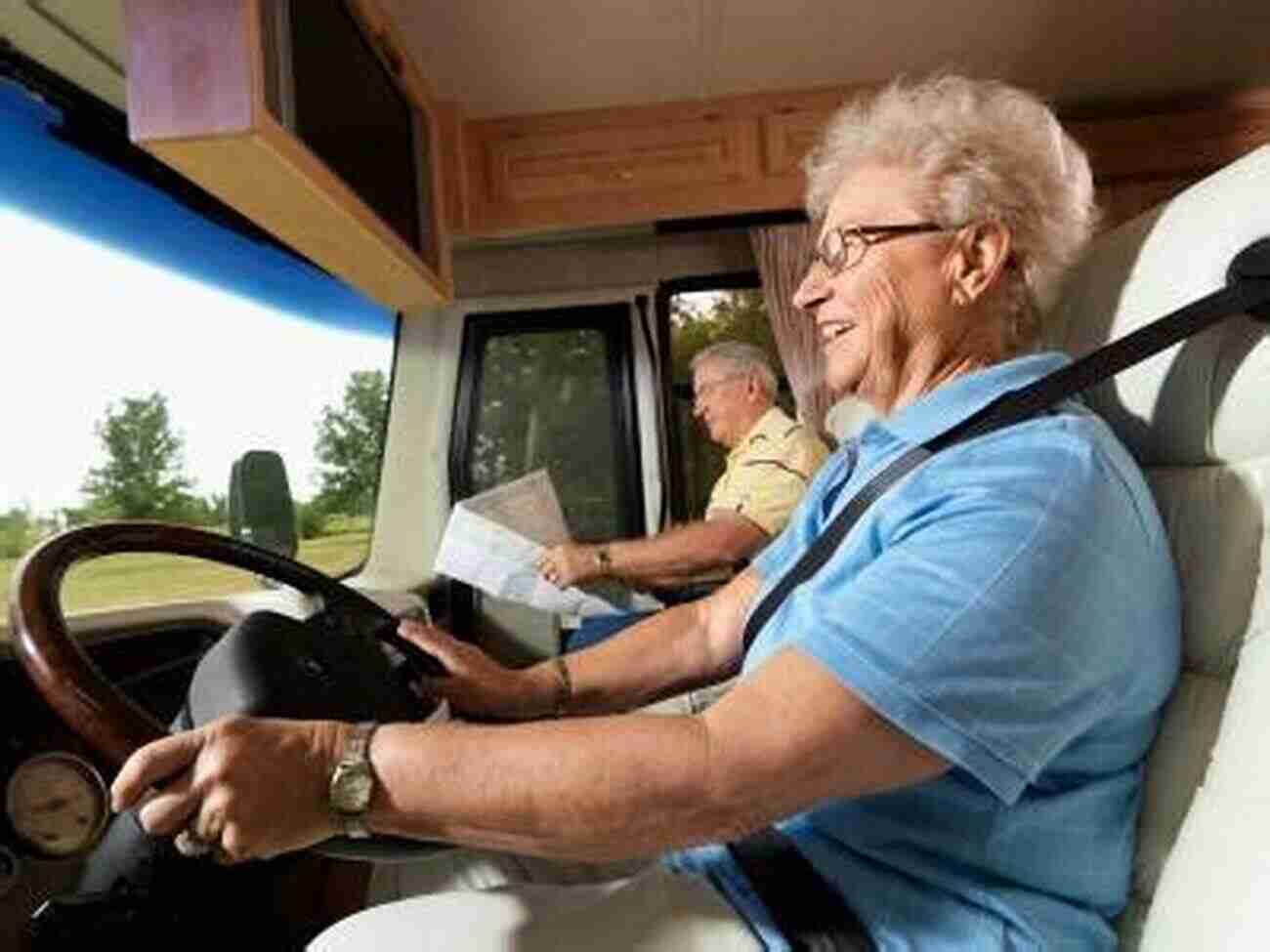 Elderly Couple Driving A Motorhome In The Australian Outback Darwin To Perth Via The Kimberleys: Seeing Australia In A Motor Home (Old People Touring Australia By Motor Vehicle)