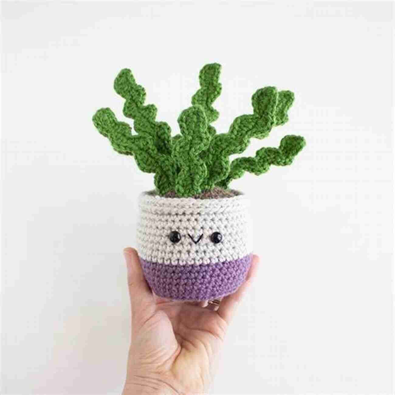 Fishbone Cactus Crochet Pattern Knotmonsters: Cactus Garden Edition: 12 Amigurumi Crochet Patterns