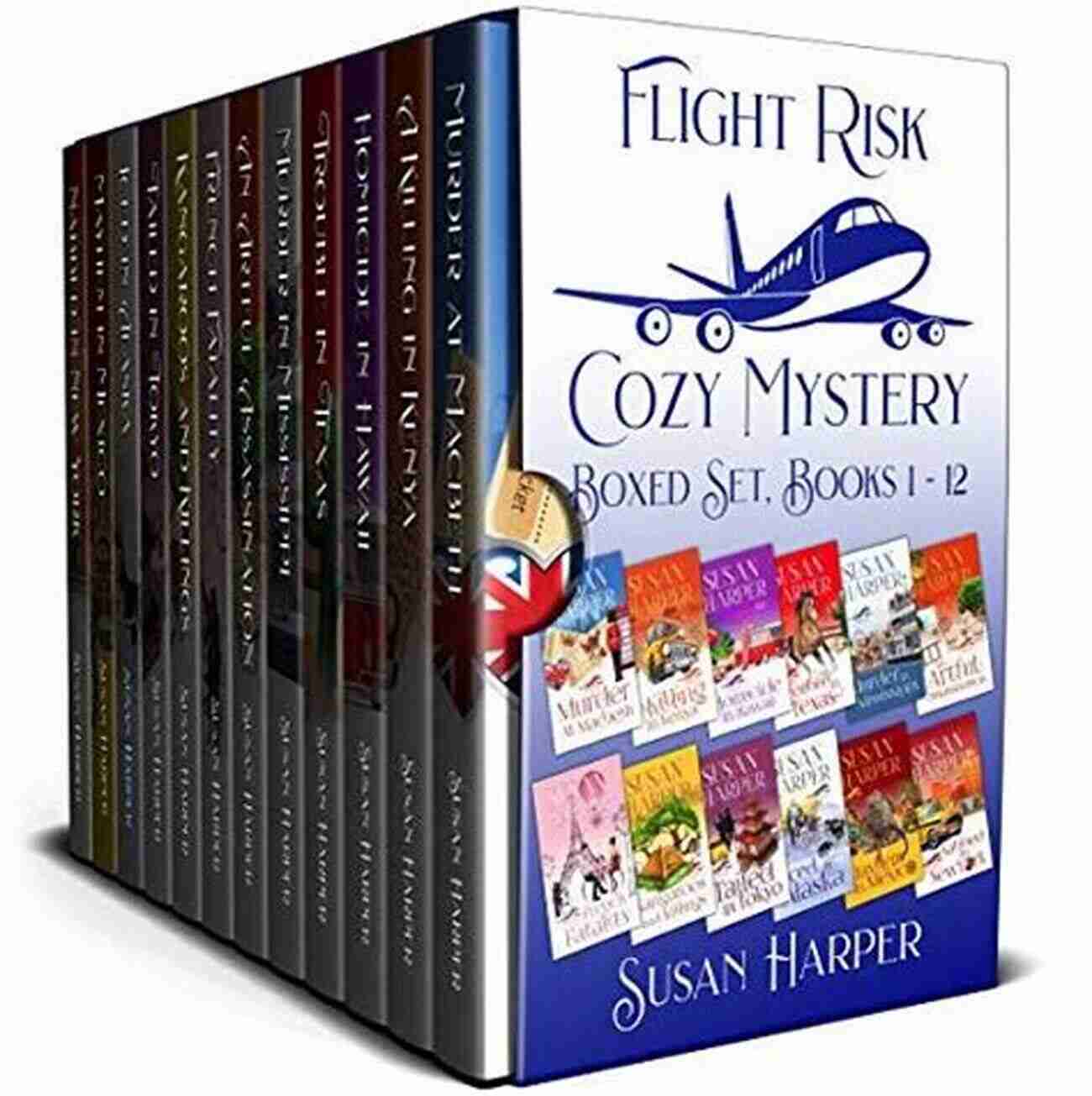 Flight Risk Cozy Mystery Boxed Set Deadly Whispers Novel Flight Risk Cozy Mystery Boxed Set: 7 9