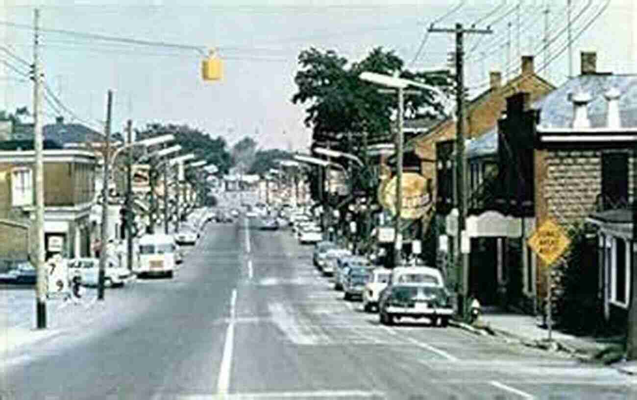 Grimsby Ontario Main Street In All Its Vibrancy Grimsby Ontario 1 In Colour Photos: Saving Our History One Photo At A Time (Cruising Ontario 185)