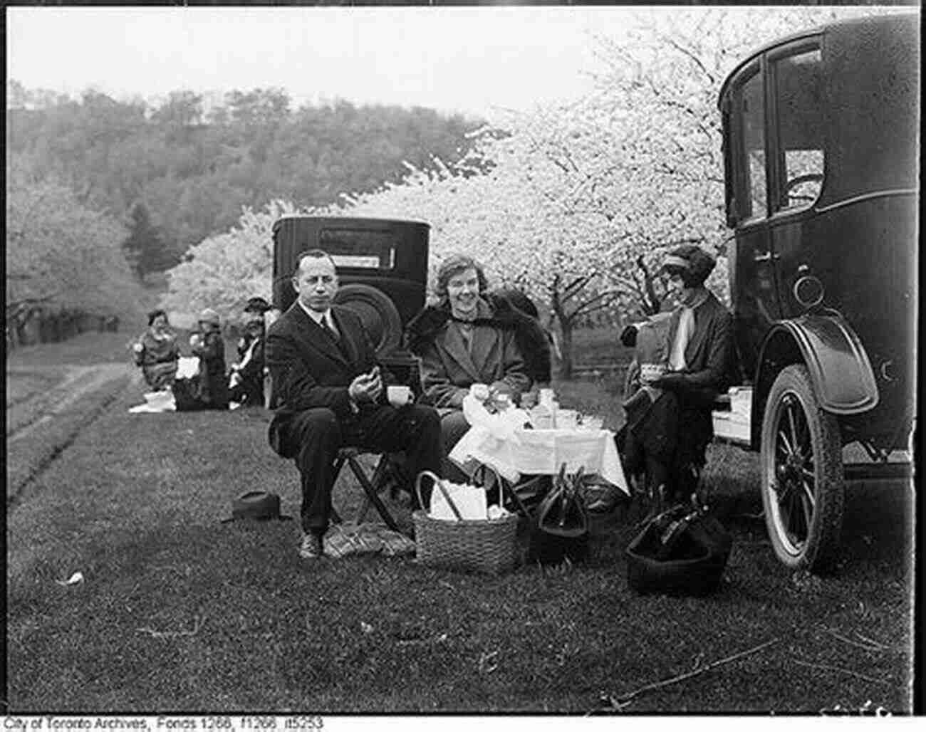 Grimsby Ontario Residents Enjoying A Picnic By The Lake Grimsby Ontario 1 In Colour Photos: Saving Our History One Photo At A Time (Cruising Ontario 185)