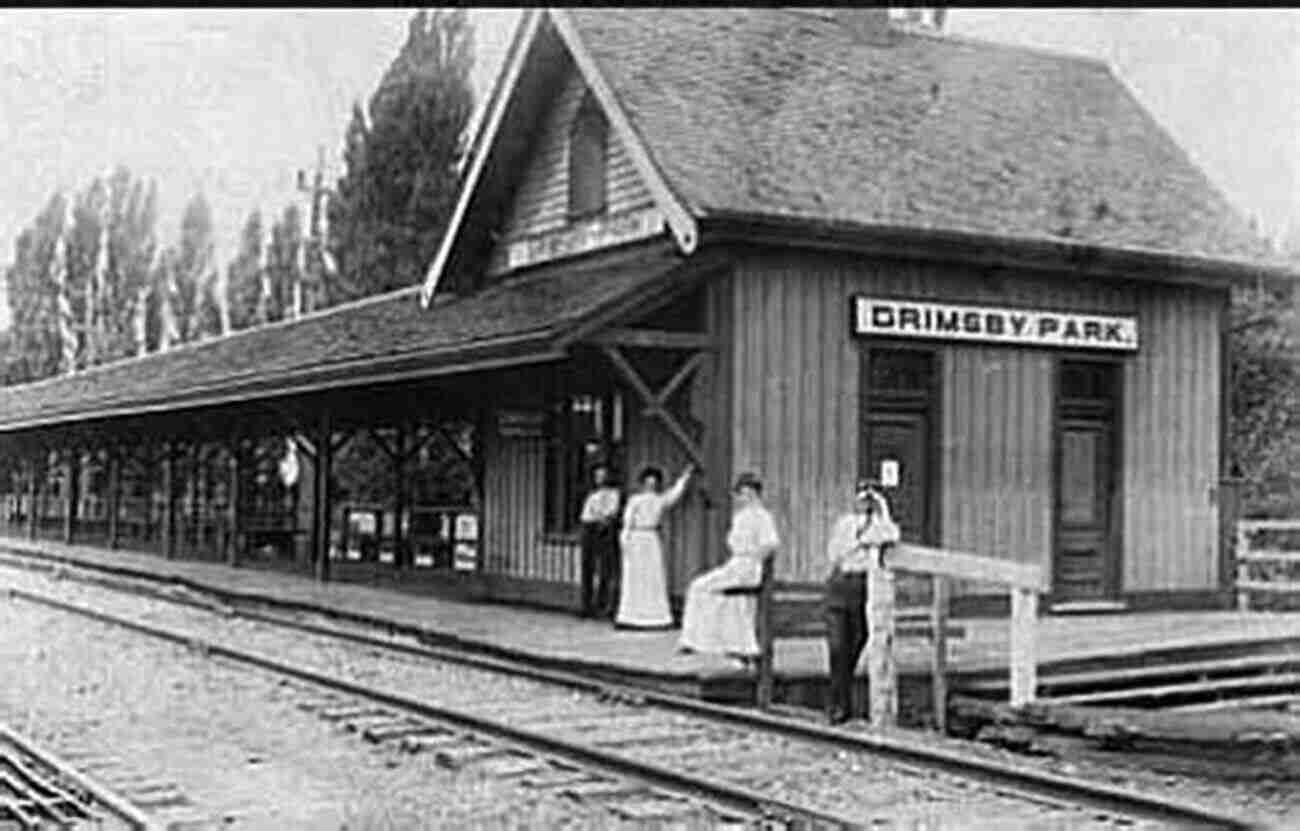 Grimsby Ontario Train Station In The Early 1900s Grimsby Ontario 1 In Colour Photos: Saving Our History One Photo At A Time (Cruising Ontario 185)