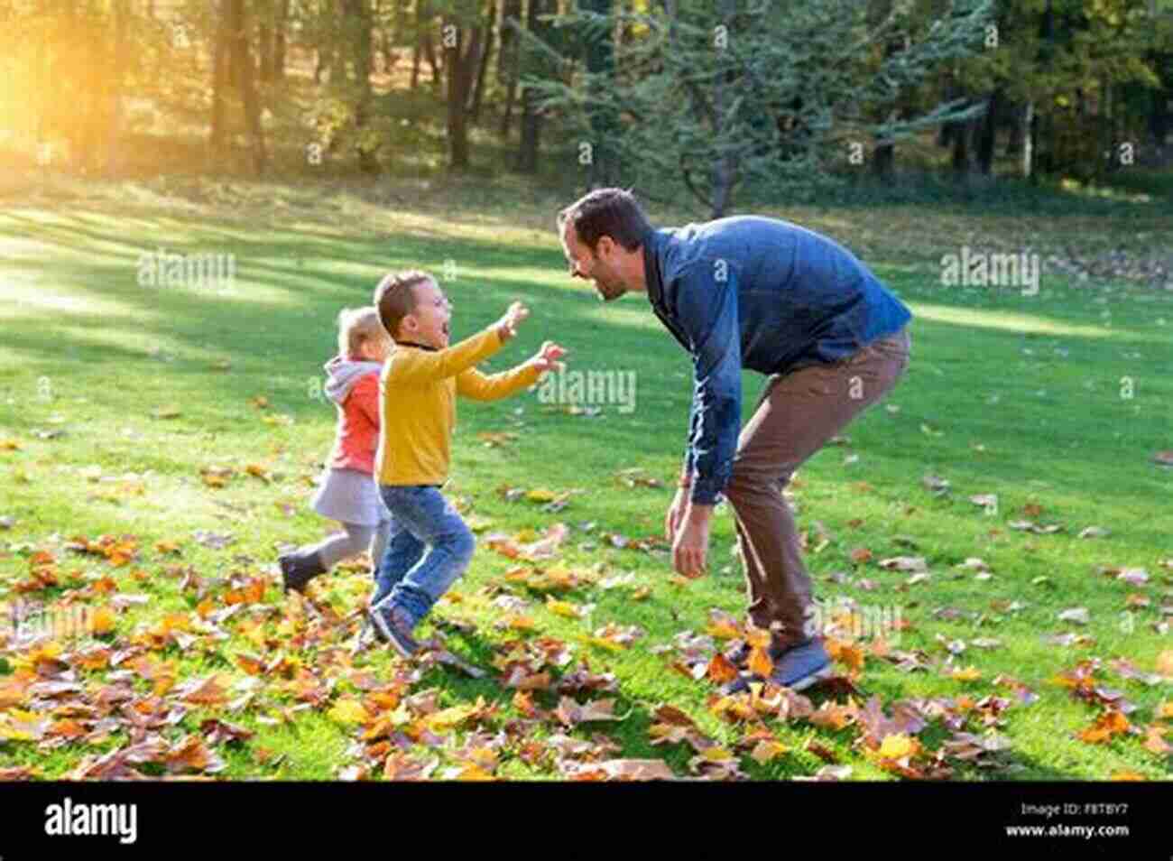 Happy Father Playing With His Children In The Park What A Difference A Daddy Makes: The Lasting Imprint A Dad Leaves On His Daughter S Life