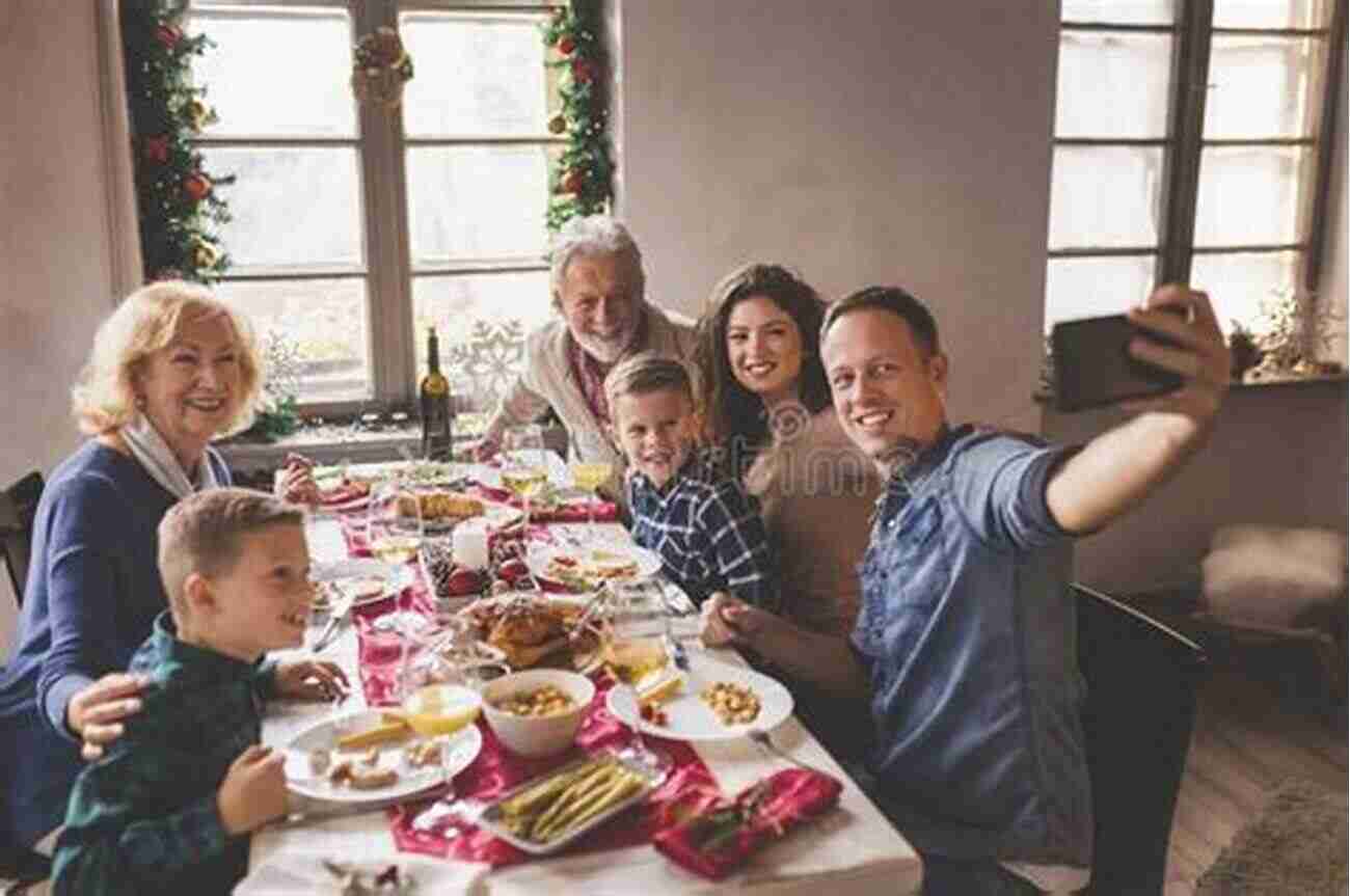 Happy Stepfamily Gathered Around A Table For Dinner Stepfamilies: Making Yours A Success