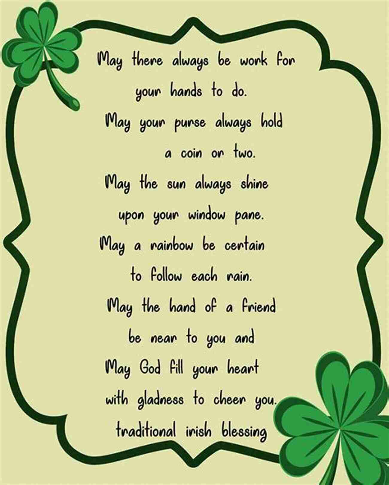 Illustration Of Irish Countryside With A Traditional Irish Blessing In The Background IRISH BLESSINGS: Irish Words Of Wisdom For Saint Patrick S Day (IRISH BLESSINGS IRISH SAYINGS IRISH HISTORY IRISH CULTURE SAINT PATRICK 1)