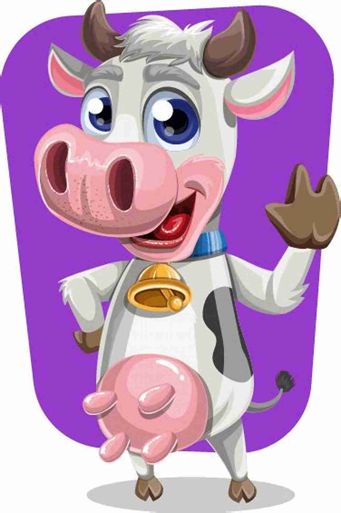 Illustration Of A Friendly Cow Enjoying A Plate Of Cookies The Cow Loves Cookies Karma Wilson