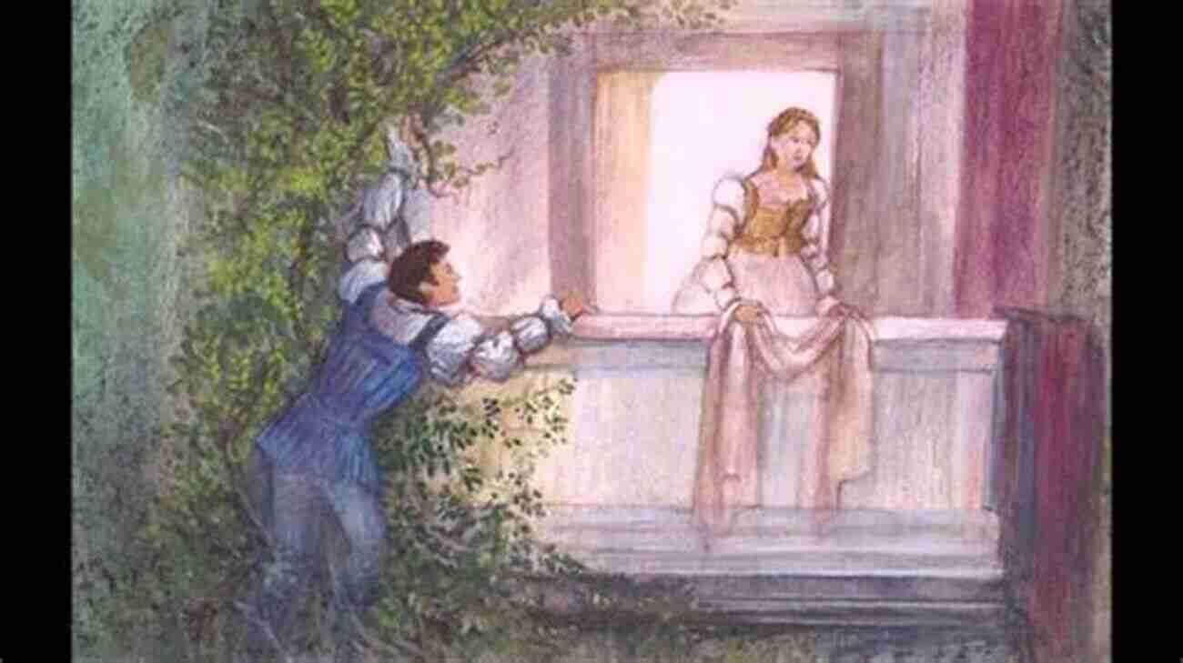 Illustration Of The Iconic Balcony Scene From Romeo And Juliet Prince Of Shadows: A Novel Of Romeo And Juliet