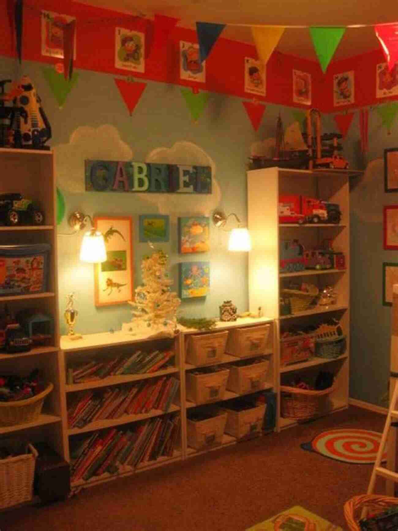 Kindergarten Classroom Filled With Colorful Toys And Books Learning A B C Kindergarten