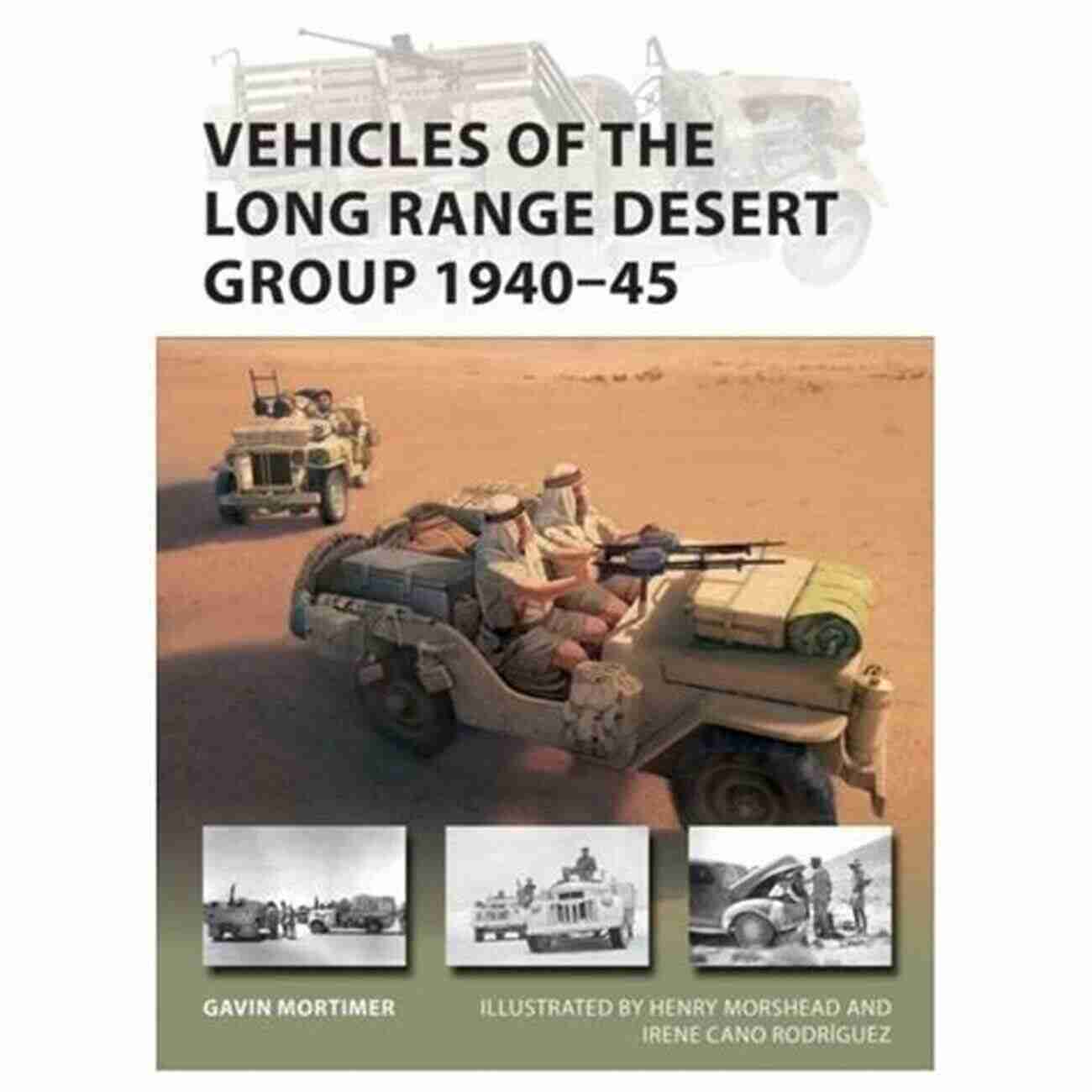 LRDG Jeep Vehicles Of The Long Range Desert Group 1940 45 (New Vanguard 291)