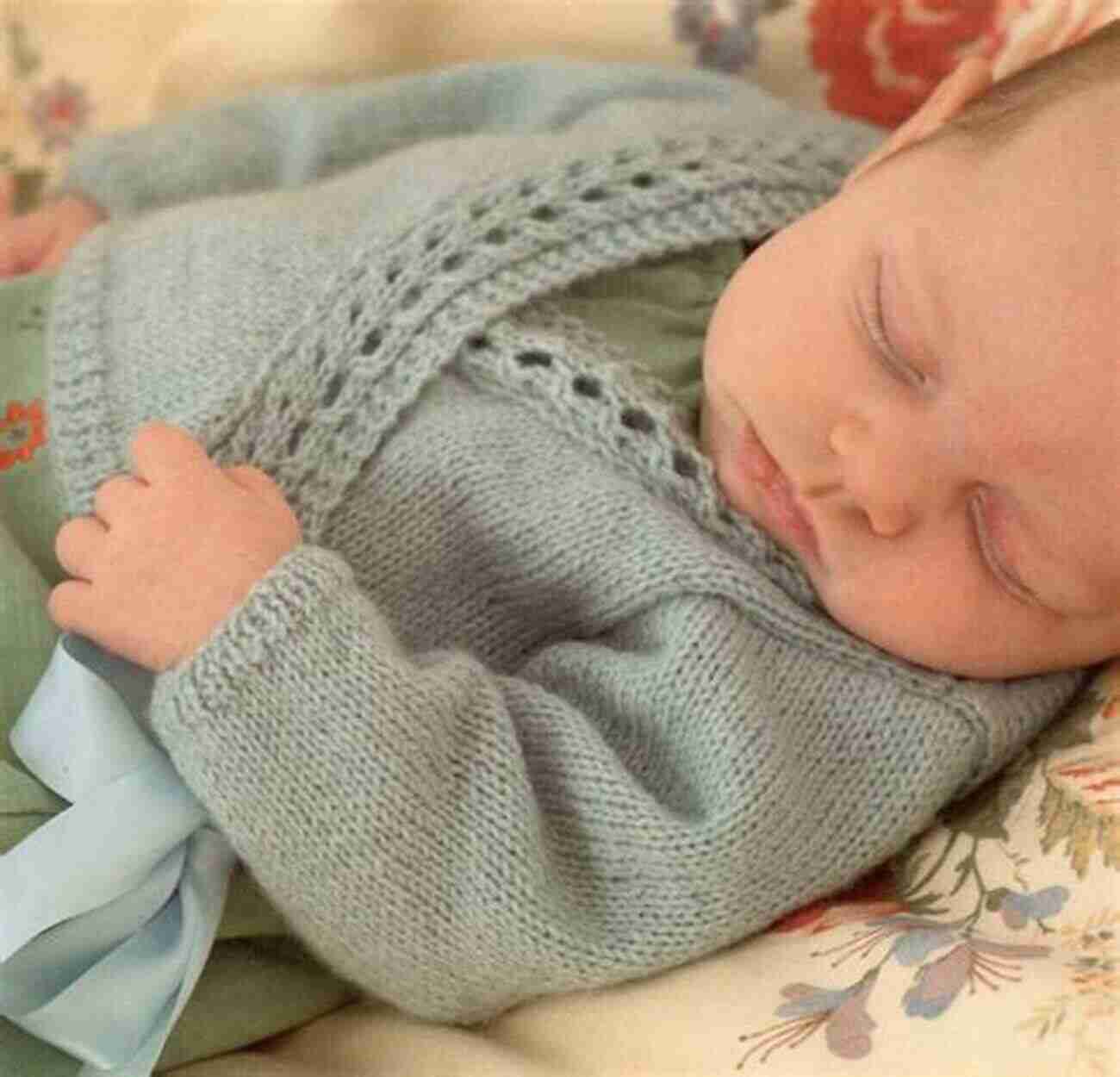 Lace Wrap Cardigan Knitting For Baby: 30 Heirloom Projects With Complete How To Knit Instructions