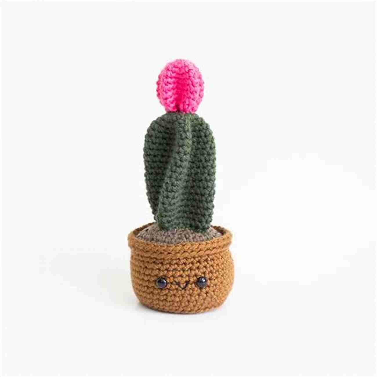 Moon Cactus Crochet Pattern Knotmonsters: Cactus Garden Edition: 12 Amigurumi Crochet Patterns