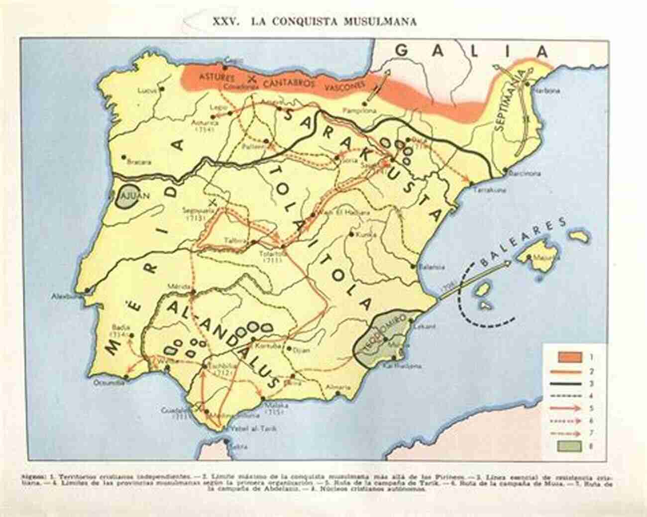 Muslim Occupation Of Al Andalus The Muslim Occupation Of Al Andalus: From 711 AD To 1492 AD (Visit Andalucia)