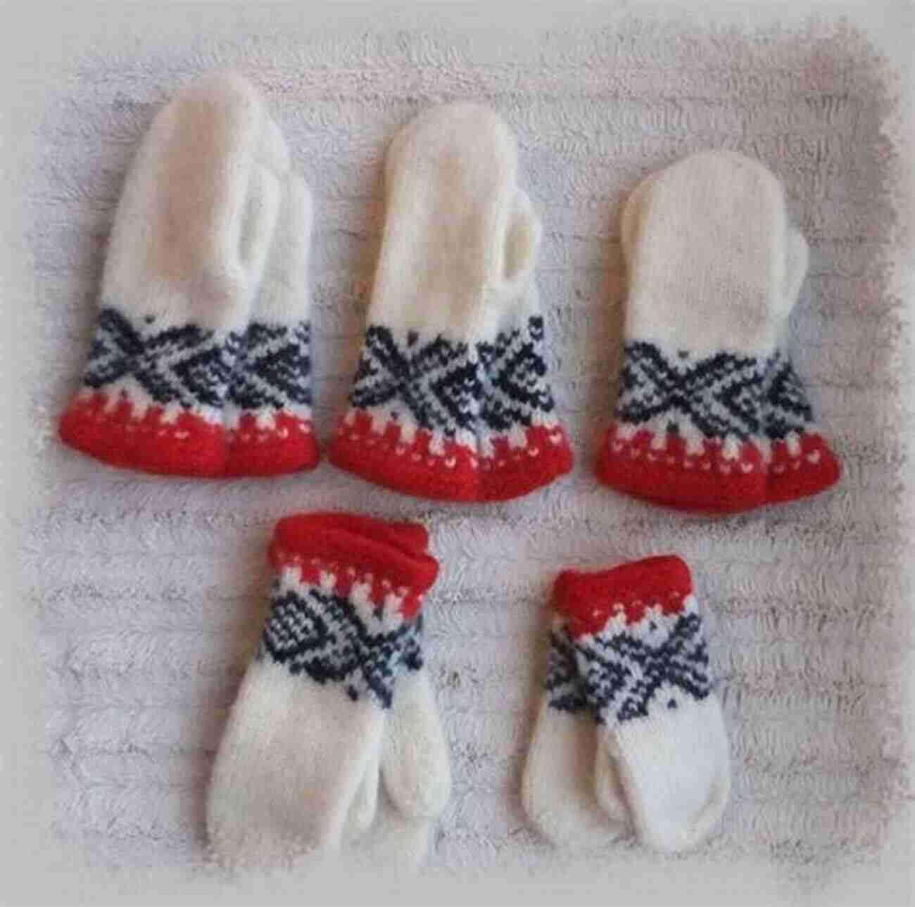 Nordic Inspired Mittens Knitting For Baby: 30 Heirloom Projects With Complete How To Knit Instructions