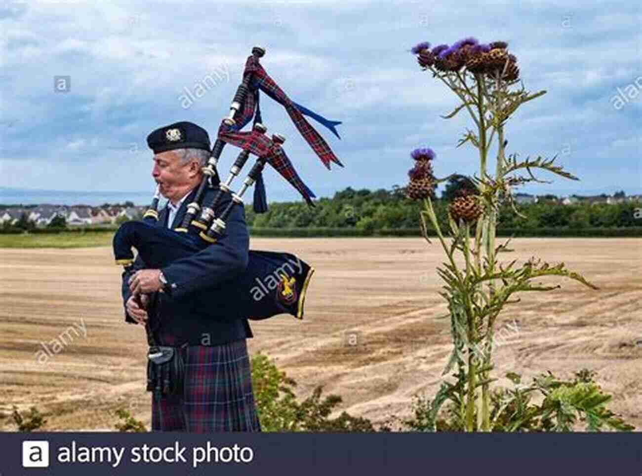 Pipers Playing The Bagpipes During A Ceremony PIPES OF WAR A Record Of The Achievements Of Pipers Of Scottish And Overseas Regiments During The War 1914 18