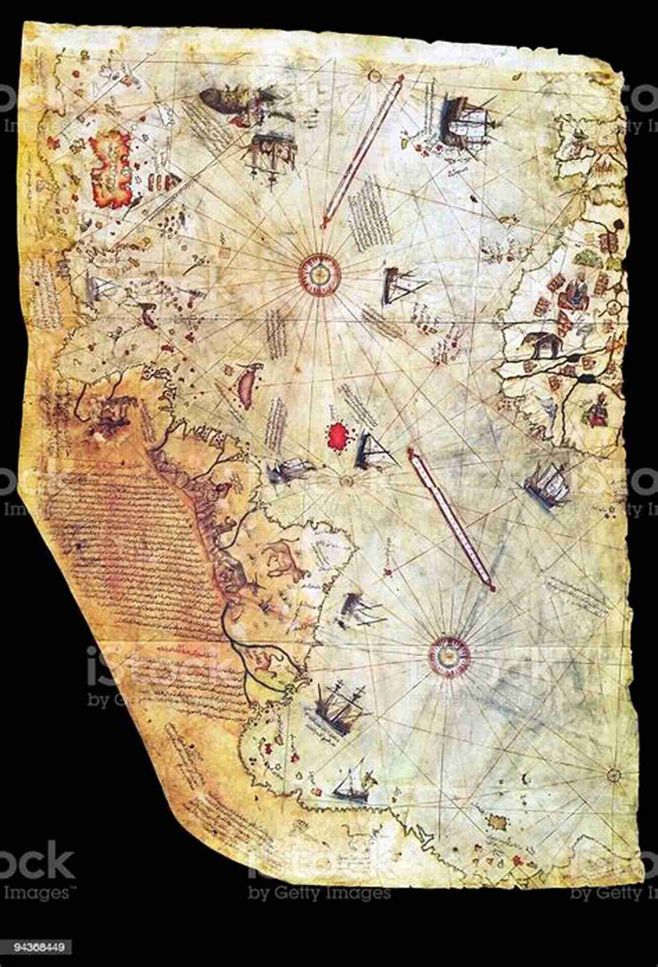 Piri Reis Map The Sultan S Fleet: Seafarers Of The Ottoman Empire