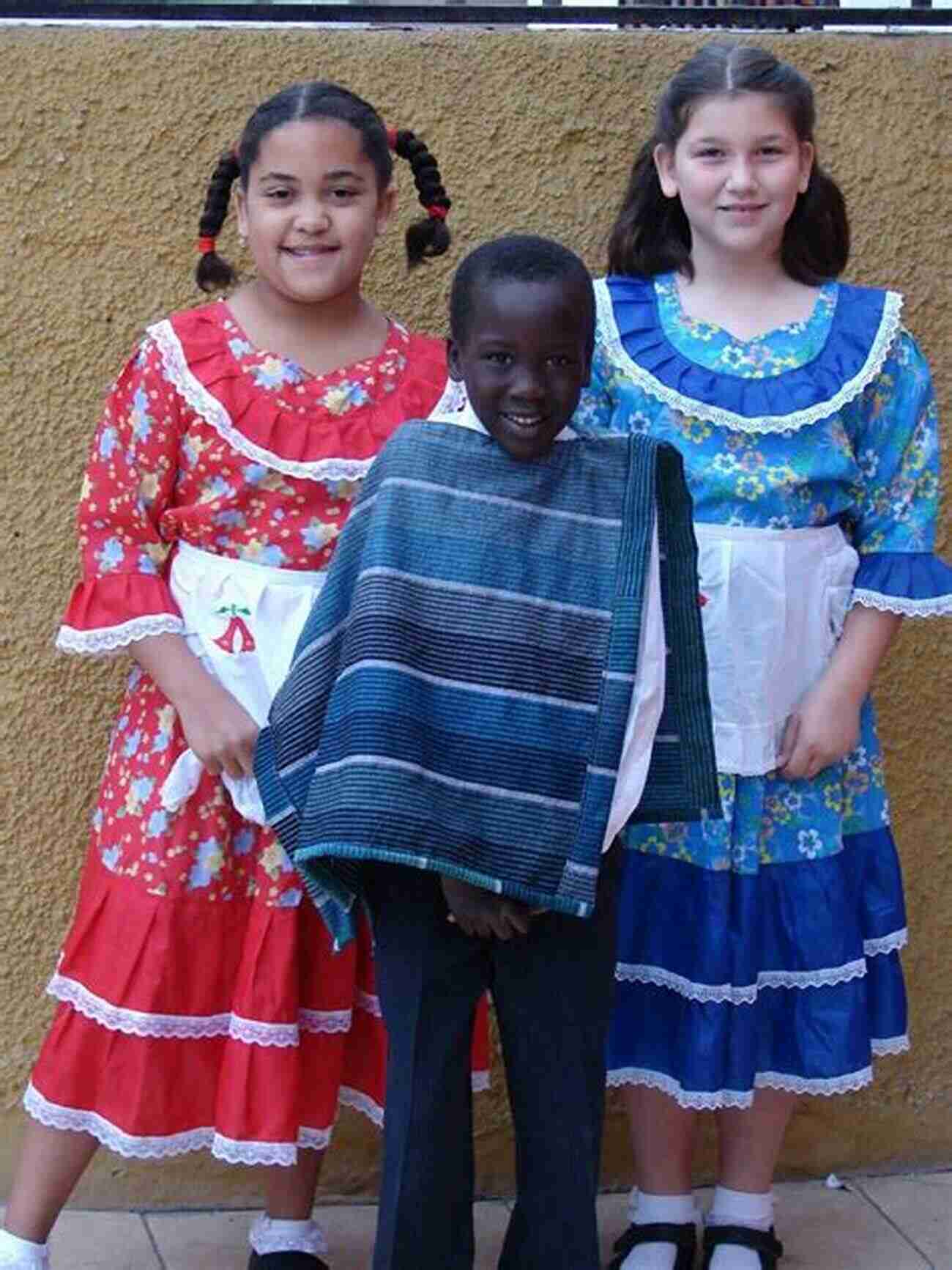 Sarah Dressed In Traditional Chilean Clothing With Her Friends A Million Sticky Kisses: The Story Of A Gringa Teacher In Chile