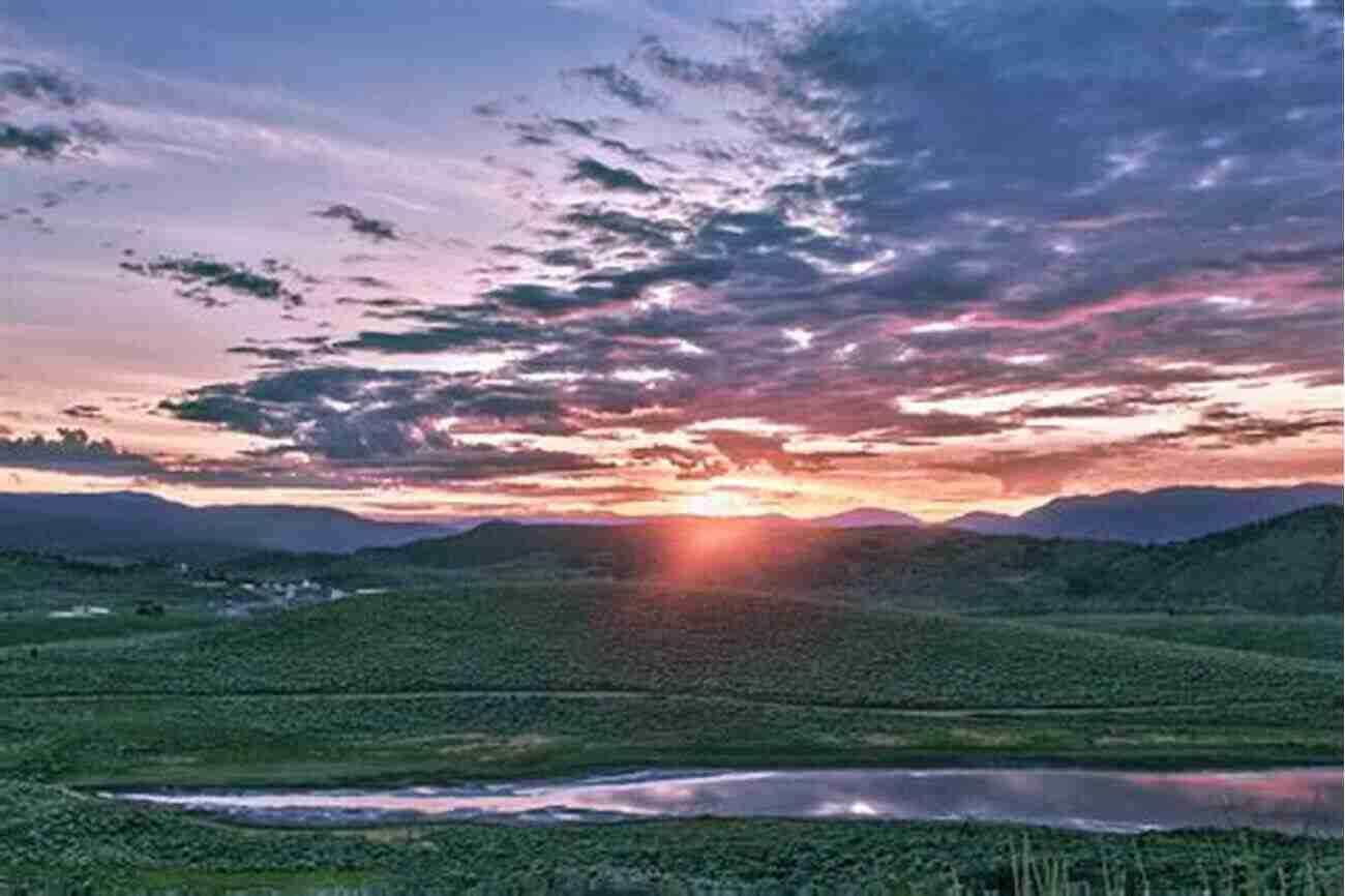 Spectacular Sunset Over Kamloops Wildlife Park Kamloops British Columbia Canada 2 In Colour Photos: Saving Our History One Photo At A Time (Cruising Canada 16)