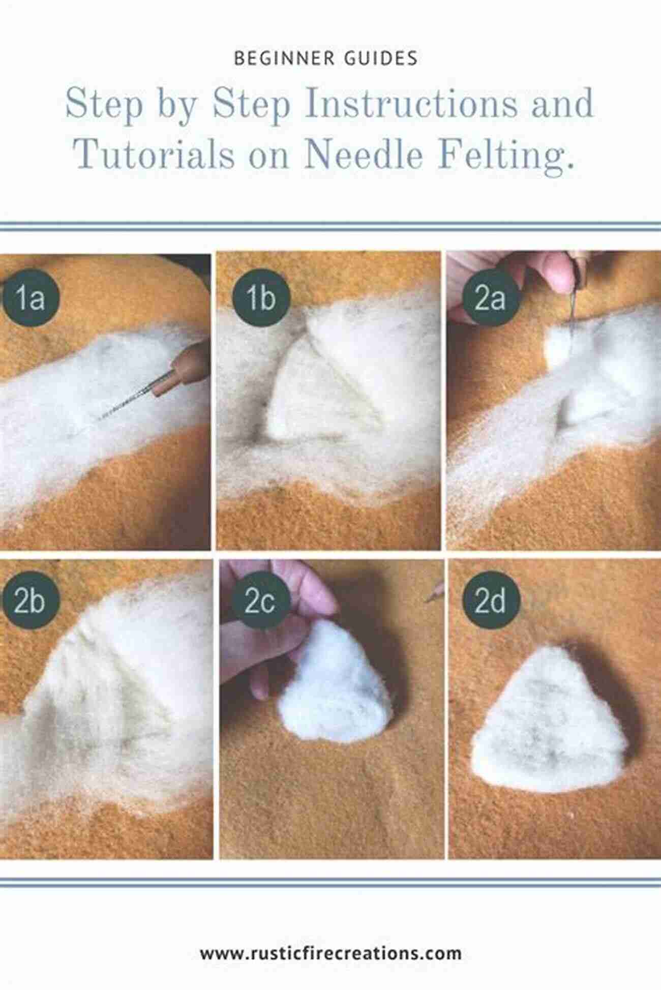 Step By Step Needle Felting Tutorials For Beginners Needle Felting Basic Guides: Simple And Detail Needle Felting Tutorials For Beginners