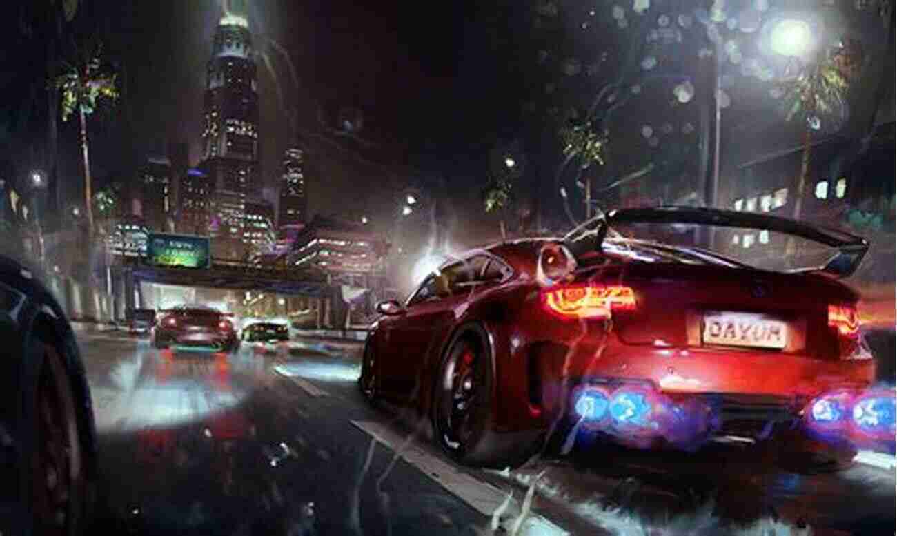 Street Racing Under City Lights Break The Rules Under The Moonlight Racing Through The Night: Olympic S Attempt To Reach Titanic