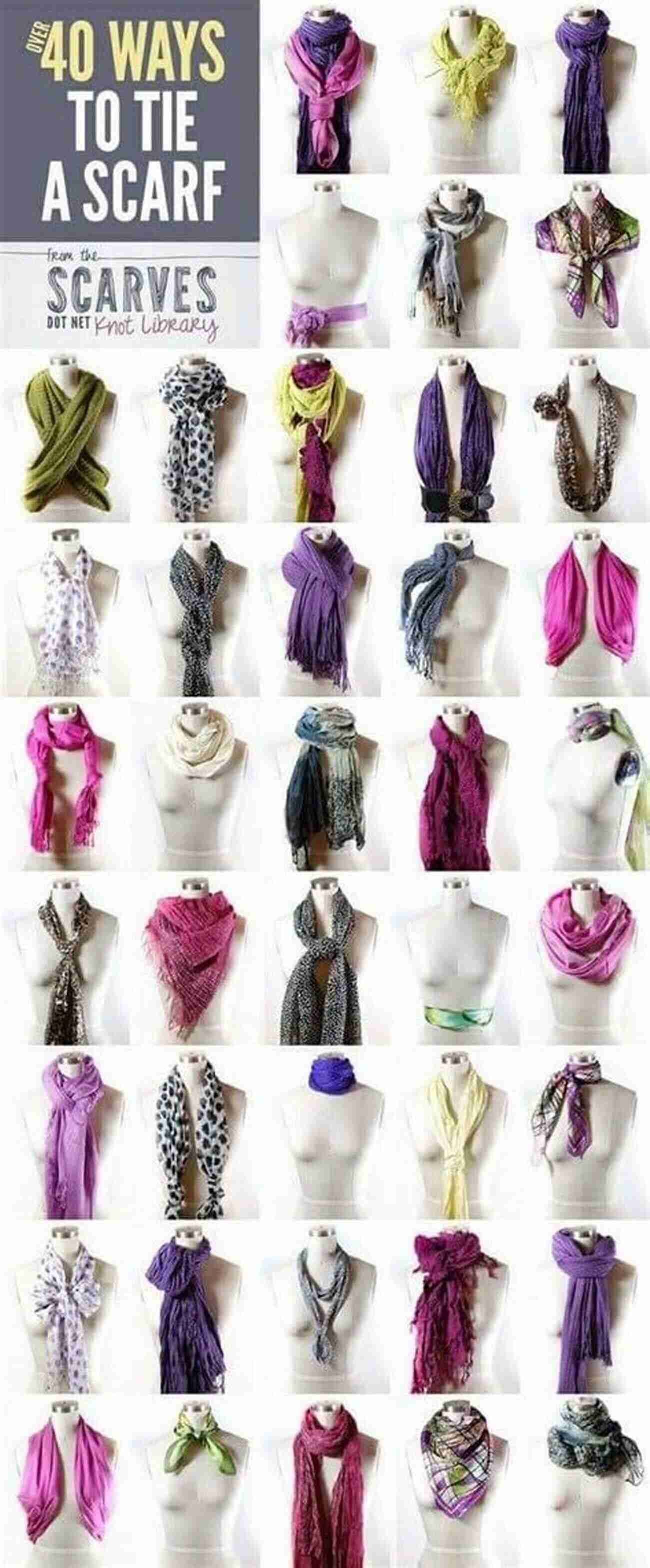 Styling Ideas With Scarves In The Round Scarves In The Round: 25 Knitted Infinity Scarves Neck Warmers Cowls And Double Warm Tube Scarves