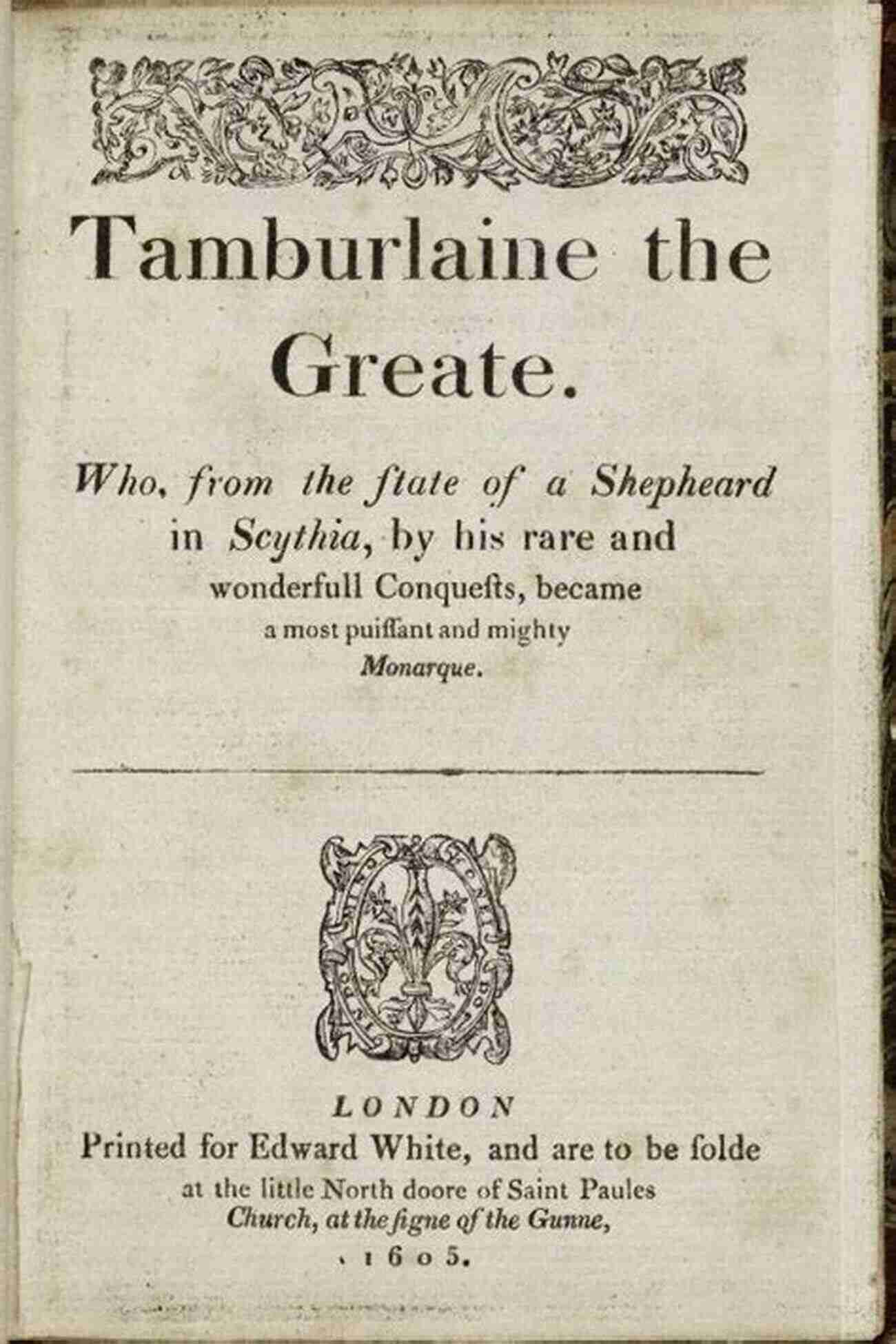 Tamburlaine The Great A Literary Masterpiece Tamburlaine The Great Part 2