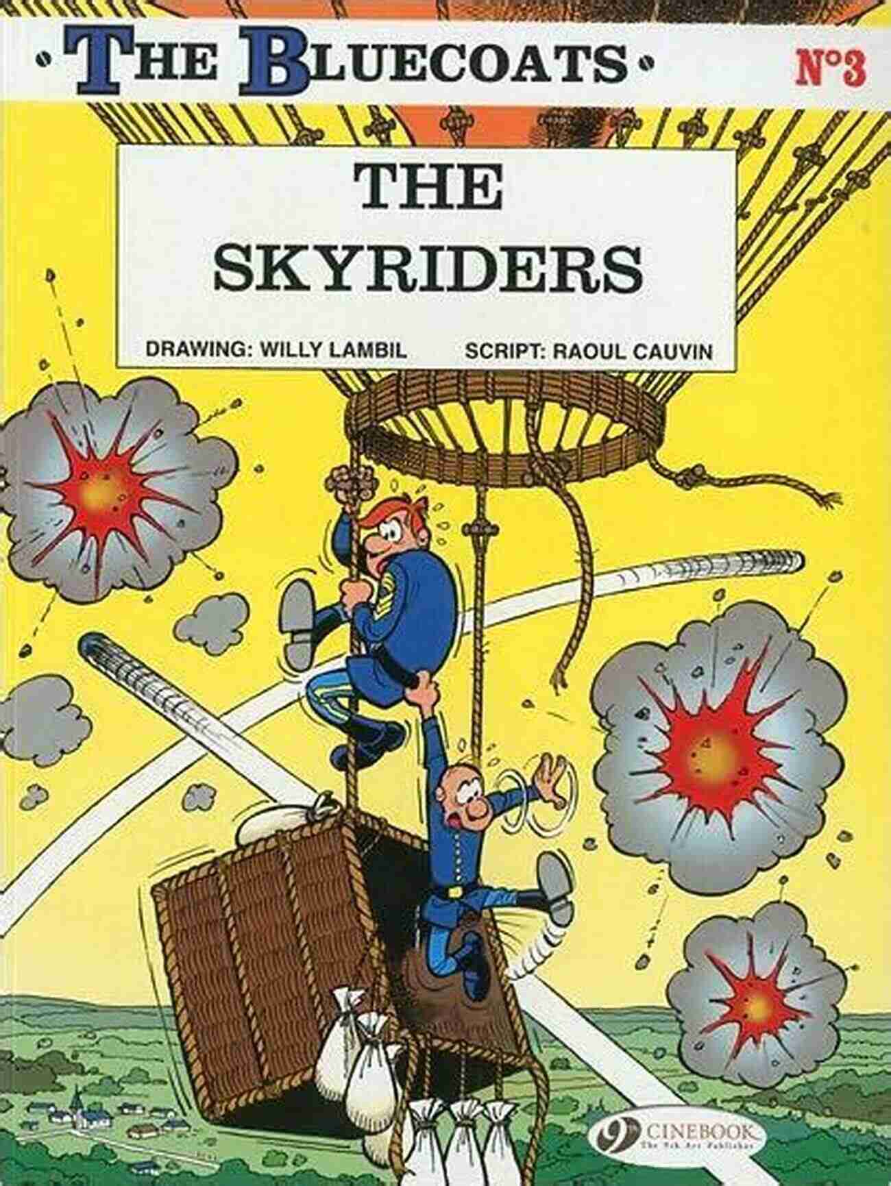 The Bluecoats Volume The Skyriders Cover Art The Bluecoats Volume 3 The Skyriders