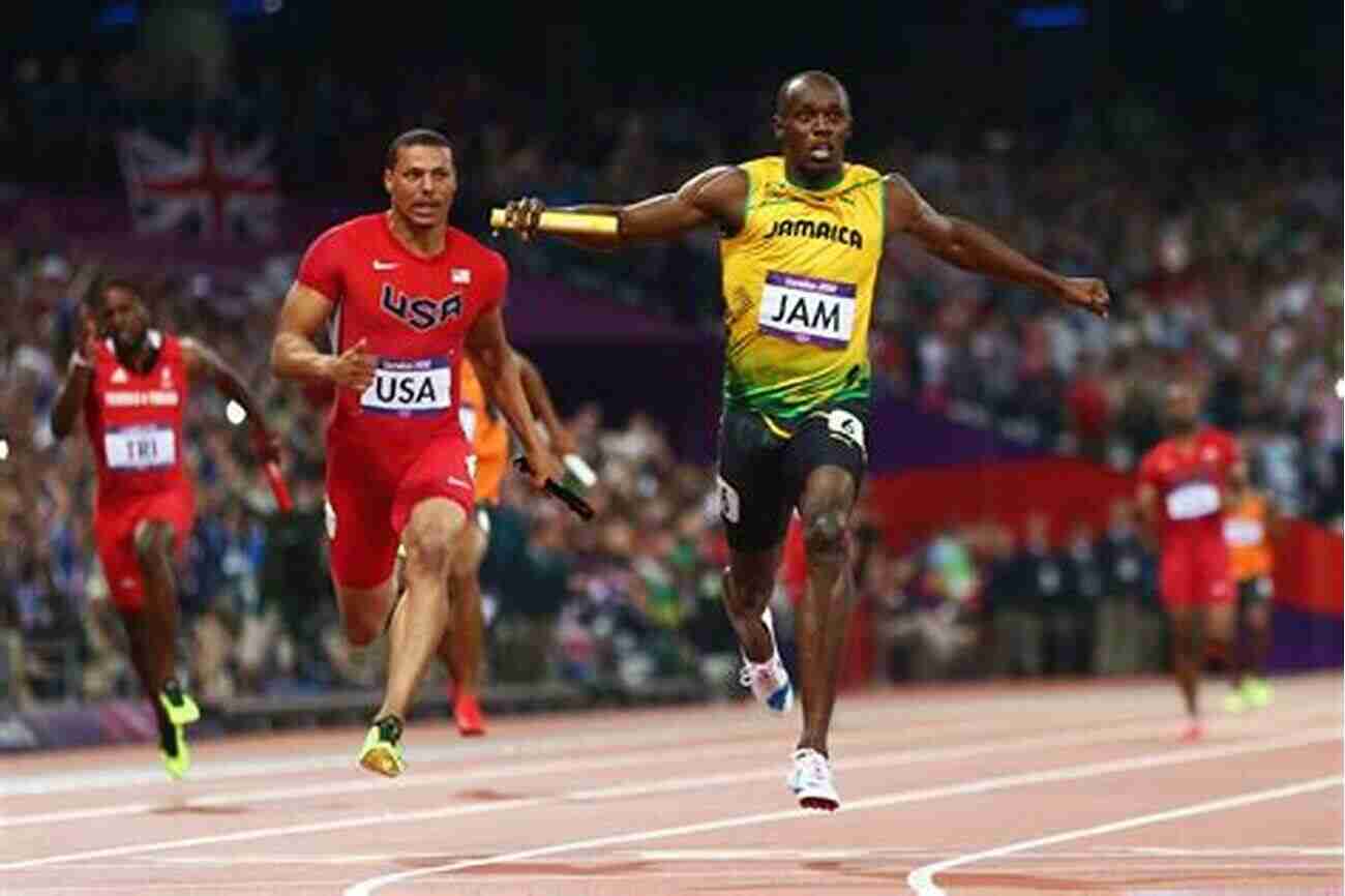 Usain Bolt Sprinting At An Incredible Speed During A Race Usain Bolt: 9 58 Usain Bolt