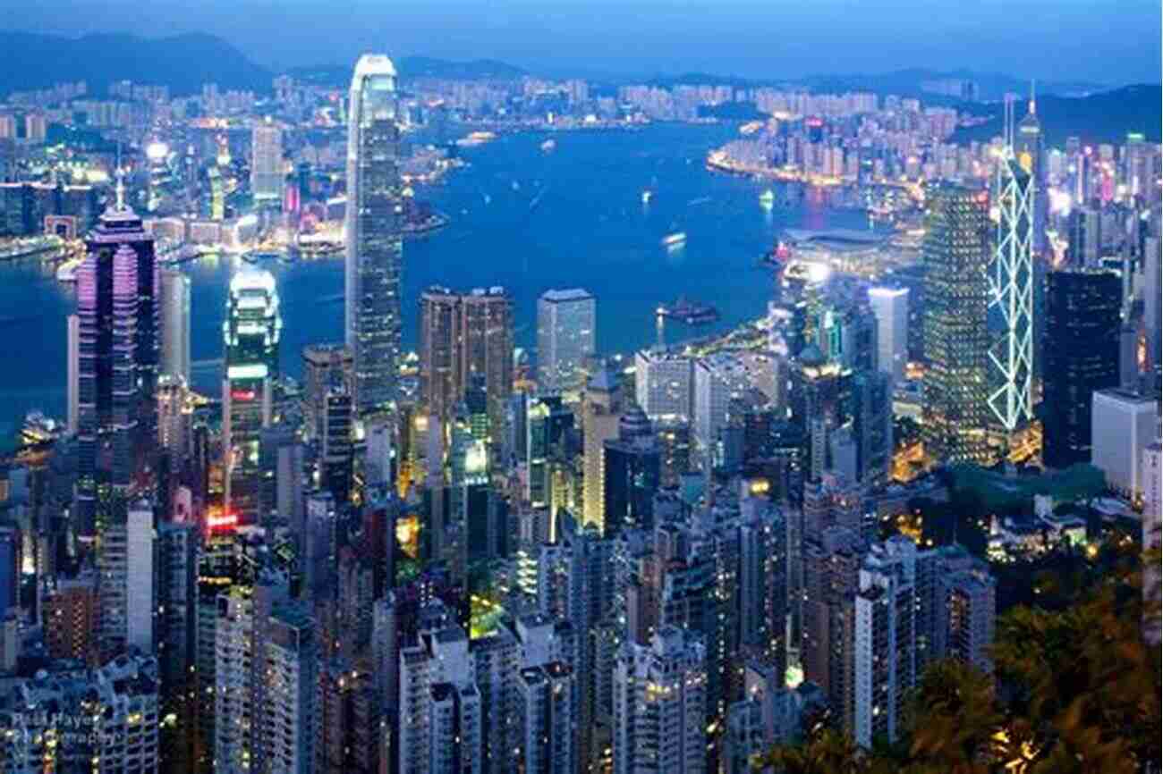 View From Victoria Peak At Twilight, Overlooking Hong Kong's Skyline Hong Kong Diaries (Travel Inspired 1)