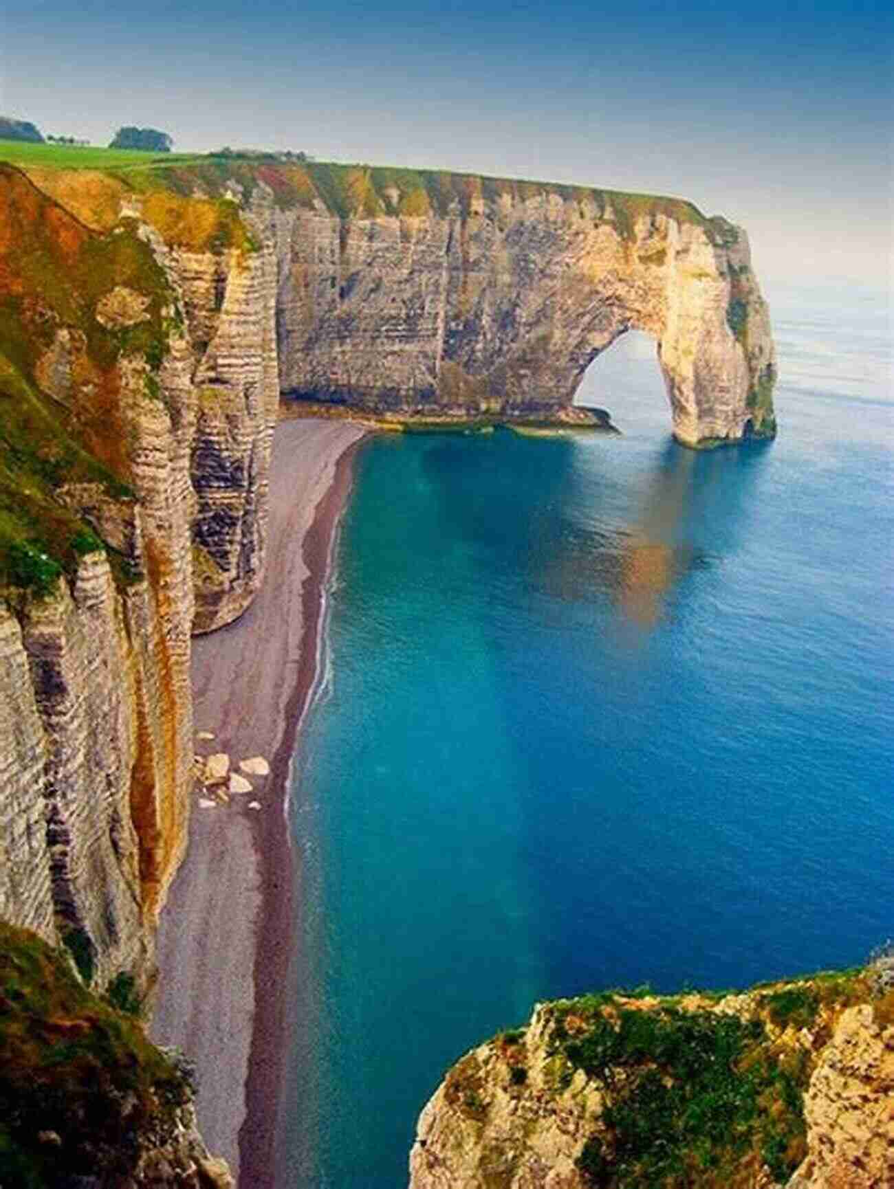 View Of The Famous Etretat Cliffs Adlard Coles Shore Guide: Channel Coast Of France: Everything You Need To Know When You Step Ashore