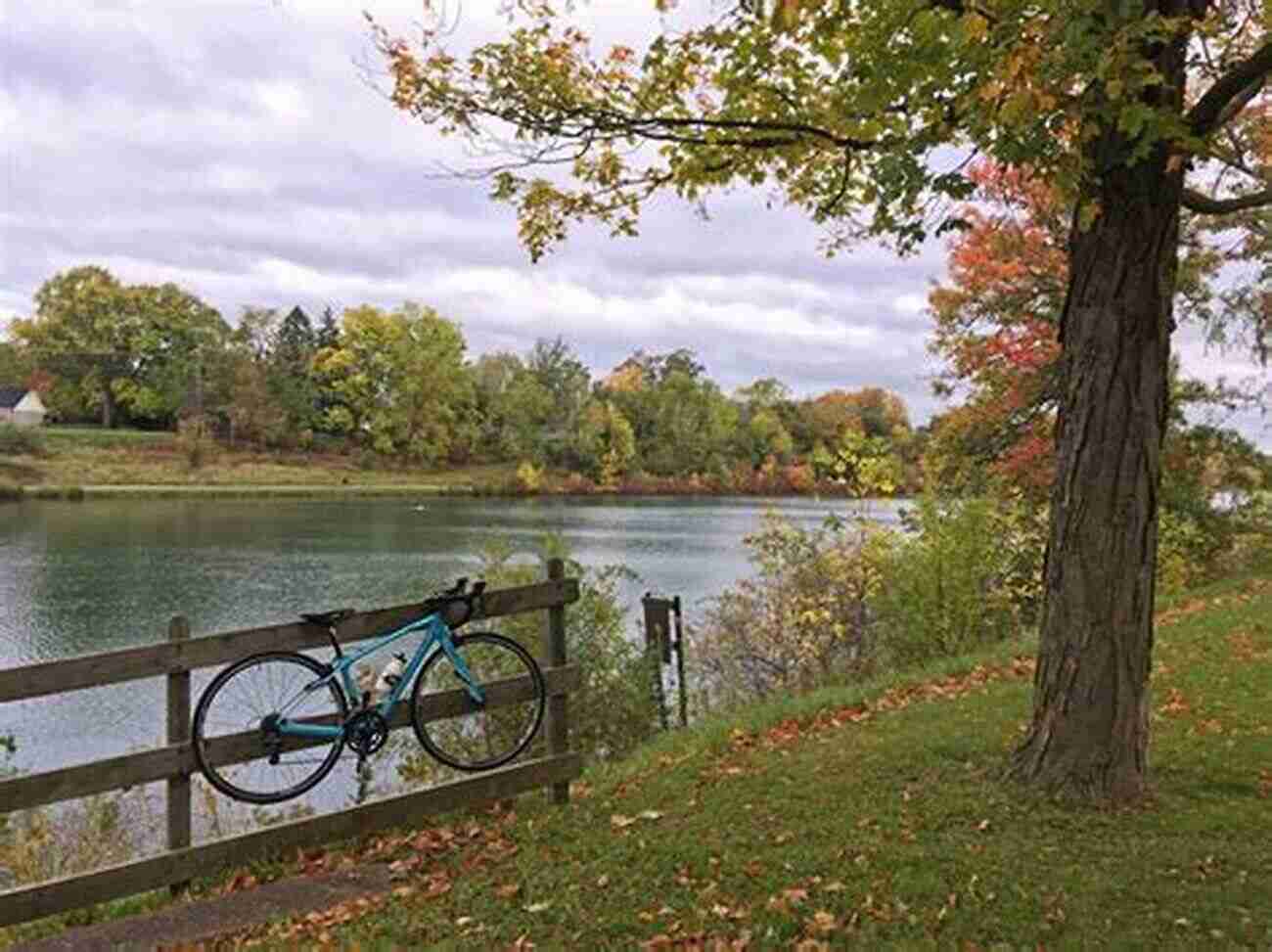 Welland Canal Surrounded By Vibrant Autumn Trees, St Catharines, Ontario St Catharines Ontario 2 In Colour Photos: Saving Our History One Photo At A Time (Cruising Ontario 190)