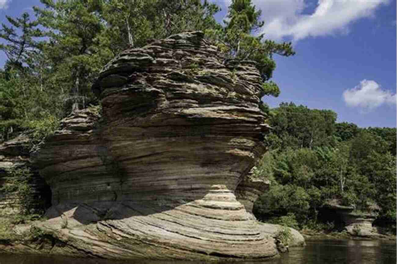 Wisconsin Dells Rock Formations Notes From The Roads Visit To The Lands Of American Gods