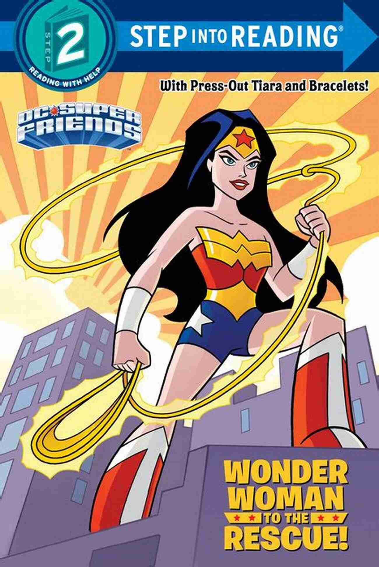 Wonder Woman To The Rescue DC Super Friends Cover Wonder Woman To The Rescue (DC Super Friends) (Step Into Reading)