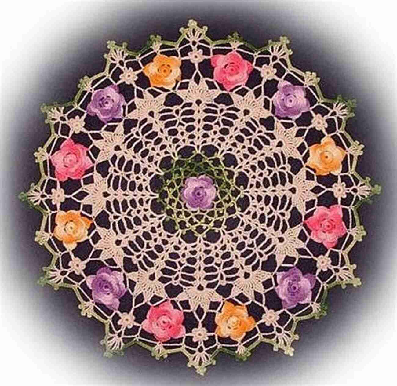 Crochet Everlasting Garden Doily Pattern Spring Doilies To Crochet A Collection Of Floral Doily Crochet Patterns