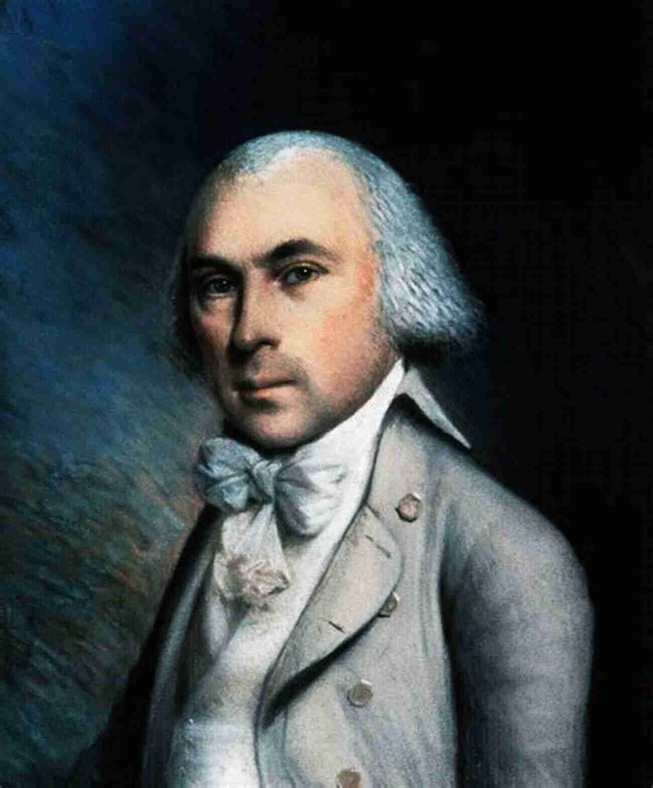 Portrait Of James Madison, A Founding Father Of America American Founding Fathers In Color: Adams Washington Jefferson And Others