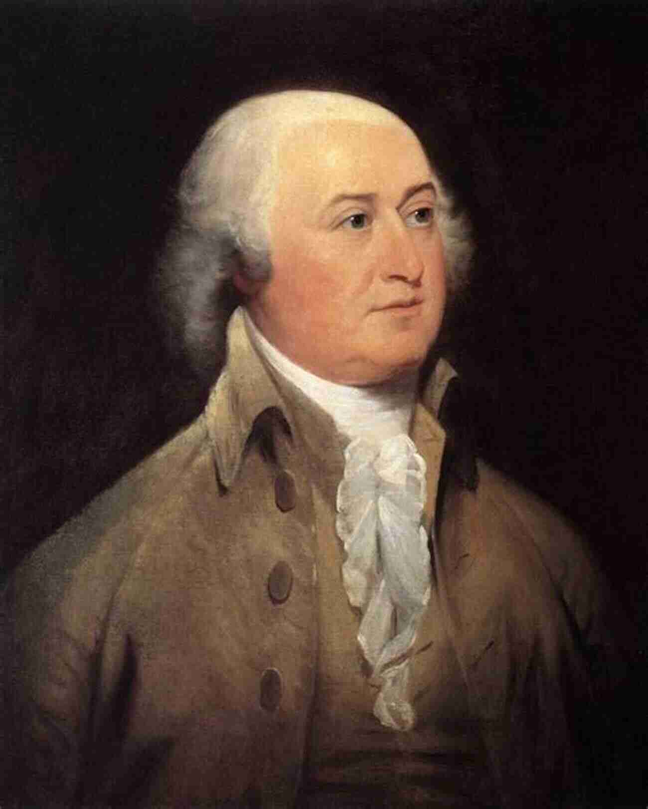 Portrait Of John Adams, A Founding Father Of America American Founding Fathers In Color: Adams Washington Jefferson And Others