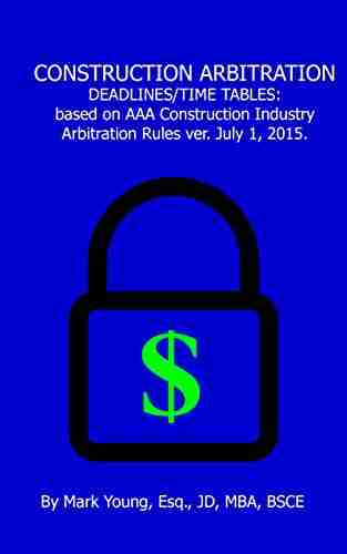 CONSTRUCTION ARBITRATION DEADLINES / TIME TABLES: based on AAA s Construction Industry Arbitration Rules Mediation Procedures version July 1 2015